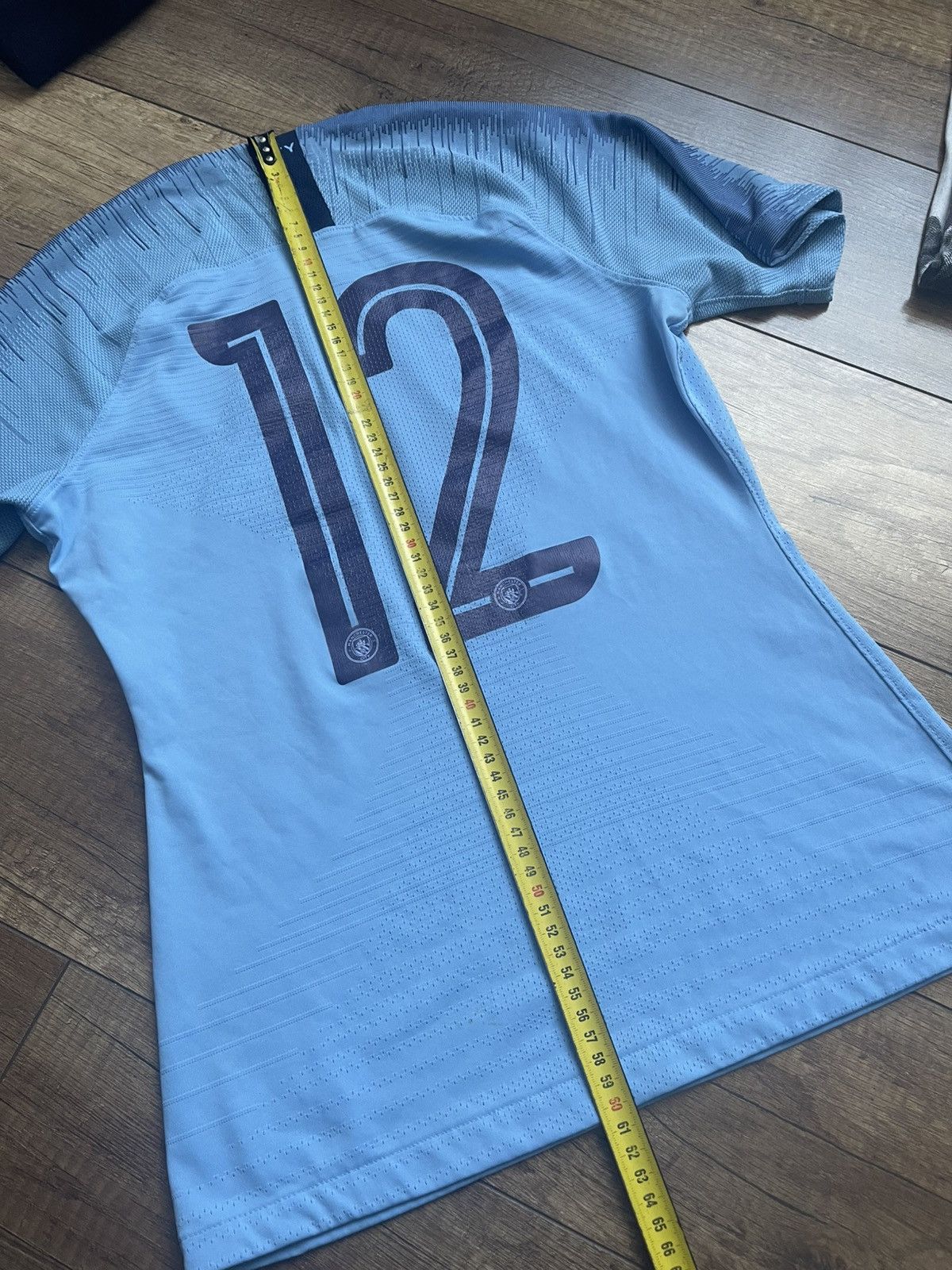 Nike 2018/2019 Nike Manchester City Player Issue Match Worn Shirt Size US S / EU 44-46 / 1 - 21 Thumbnail