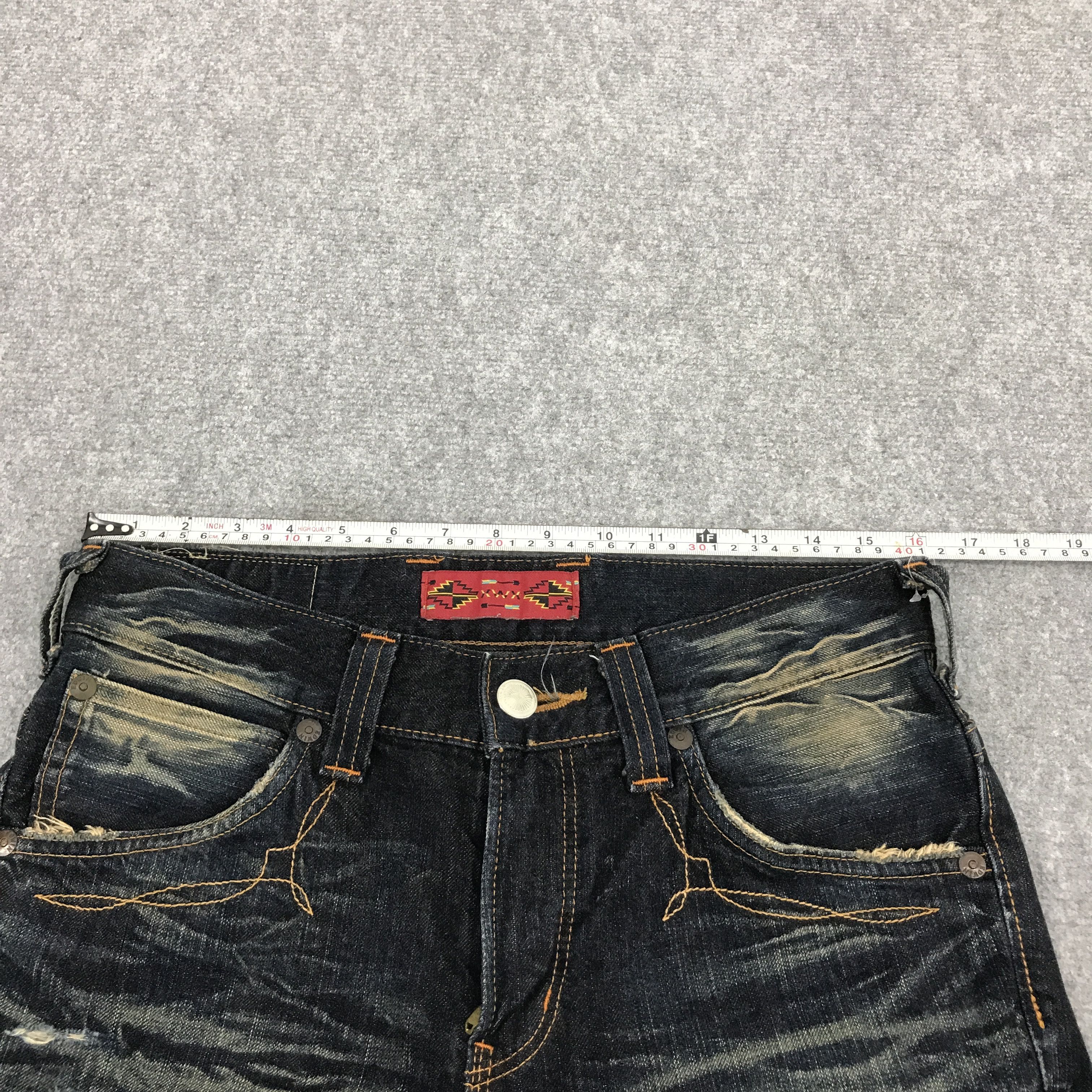 Edwin × If Six Was Nine FLARE EDWIN JAPAN BOOTCUT DISTRESSED DENIM PANTS Size US 30 / EU 46 - 3 Thumbnail