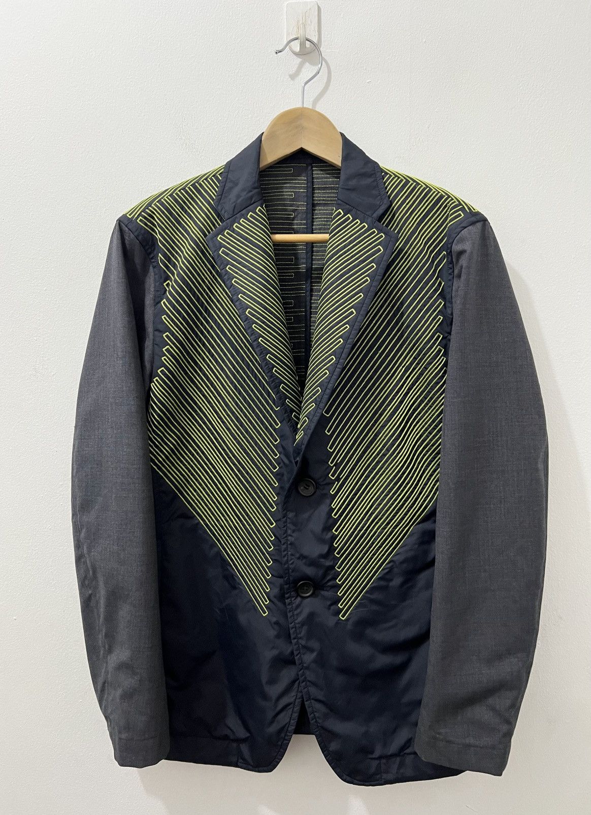 Issey Miyake Issey Miyake Men - S/S16 Hybrid Blazer Jacket Size 48R - 1 Thumbnail