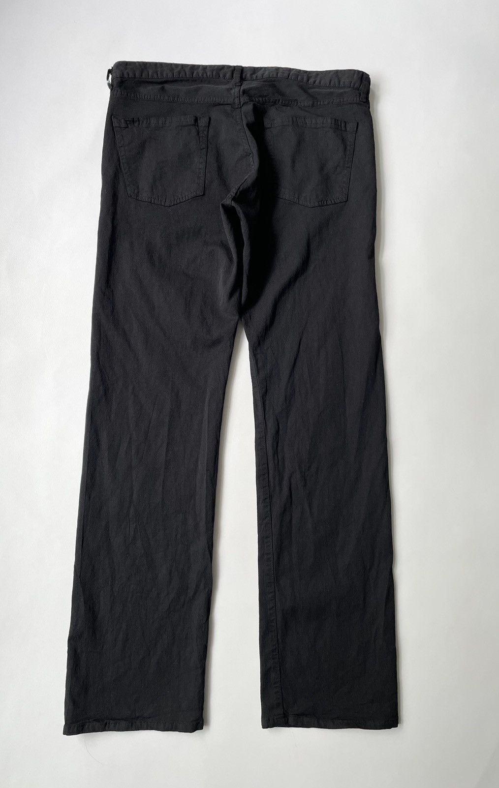 Comme des Garcons A/W 05 Black Tech Twill Trousers Size US 36 / EU 52 - 12 Thumbnail