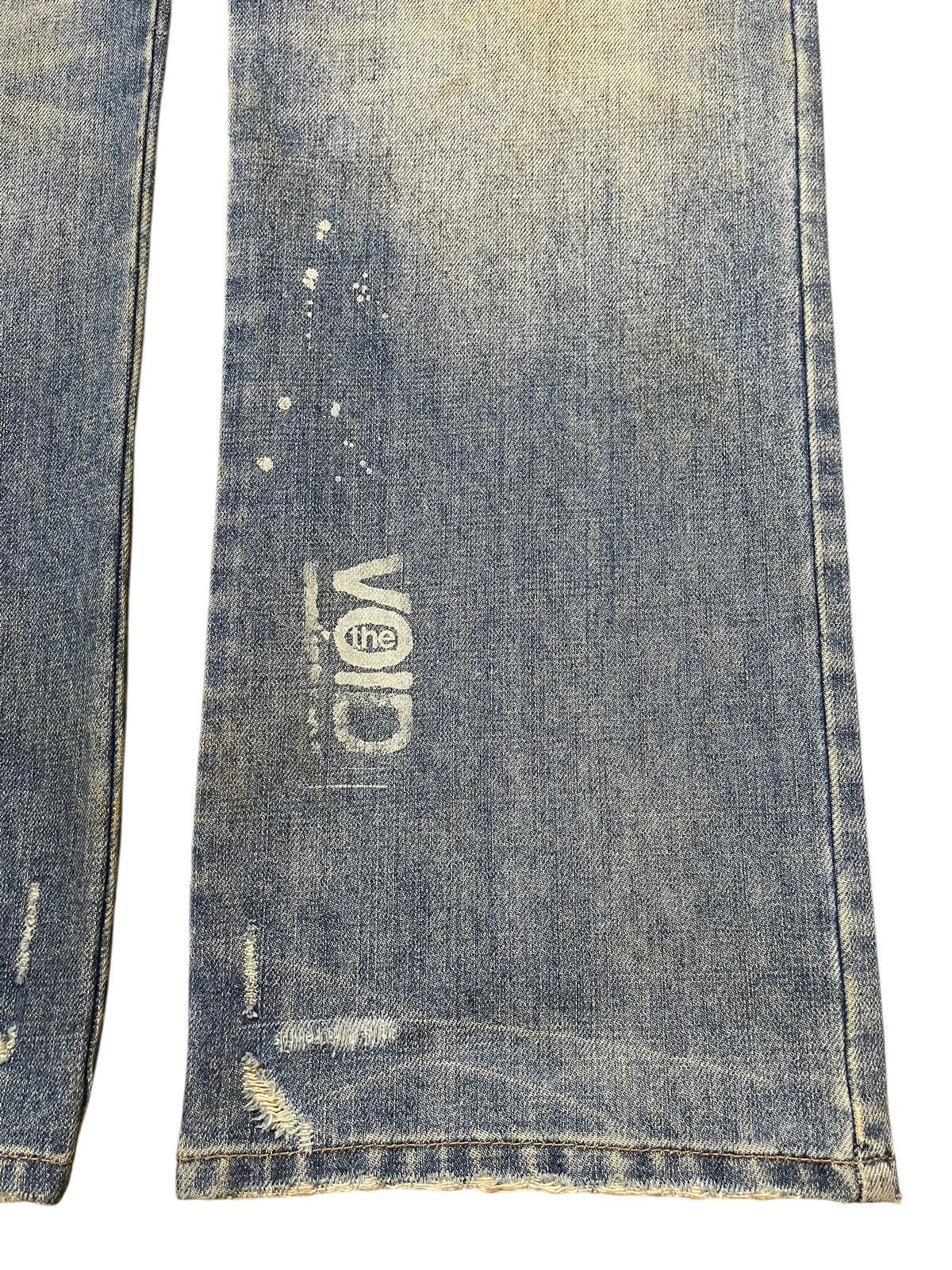 Hysteric Glamour Vintage Japanese Brand Mud Wash Faded Artist Style Jeans Size US 36 / EU 52 - 8 Thumbnail