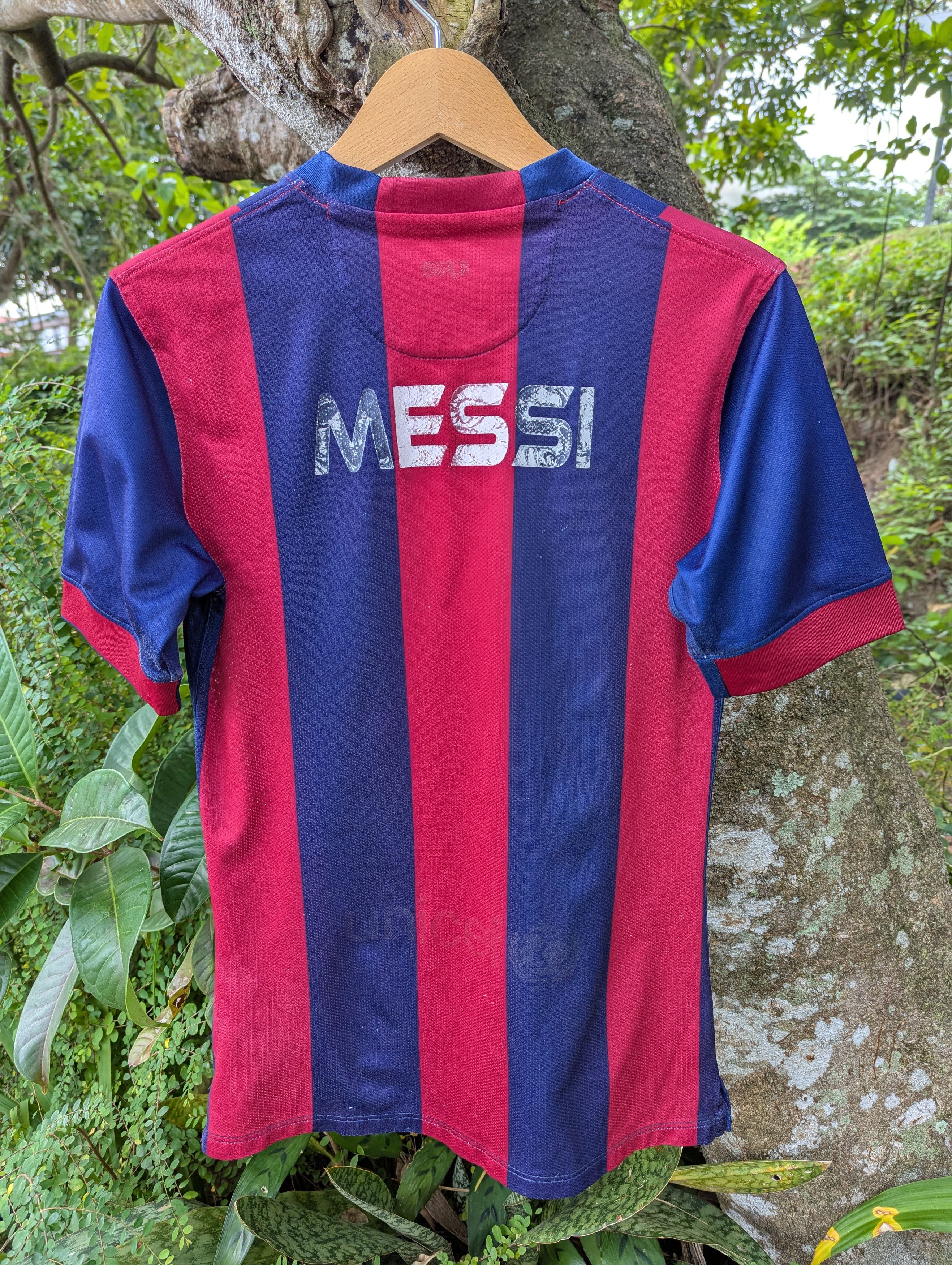 Nike Nike FC Barcelona 2014-2015 Home Football Jersey Shirt Messi Size US M / EU 48-50 / 2 - 7 Thumbnail