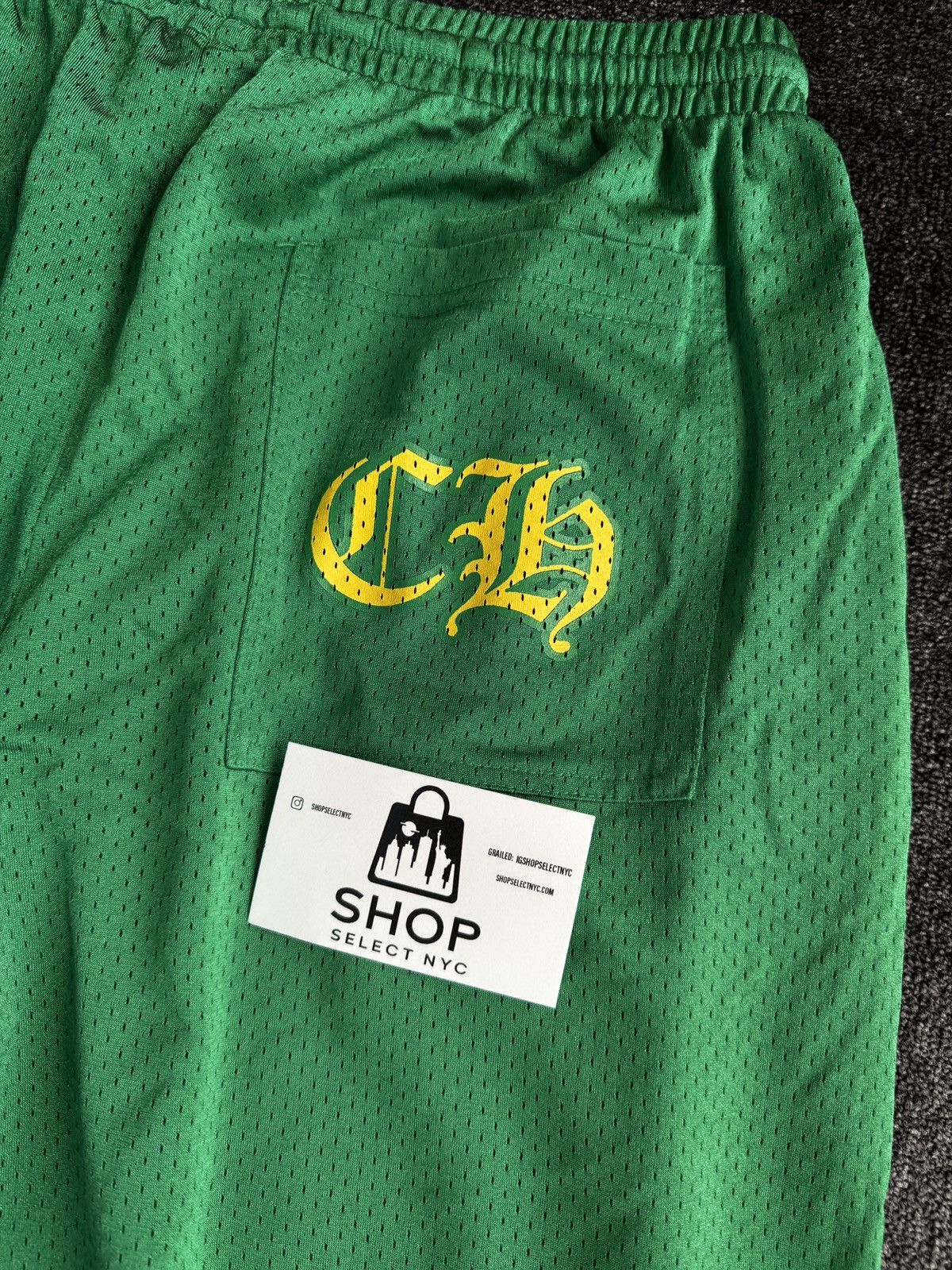 Chrome Hearts CHROME HEARTS GREEN/YELLOW MESH WARM UP SWEATPANTS Size US 34 / EU 50 - 5 Thumbnail