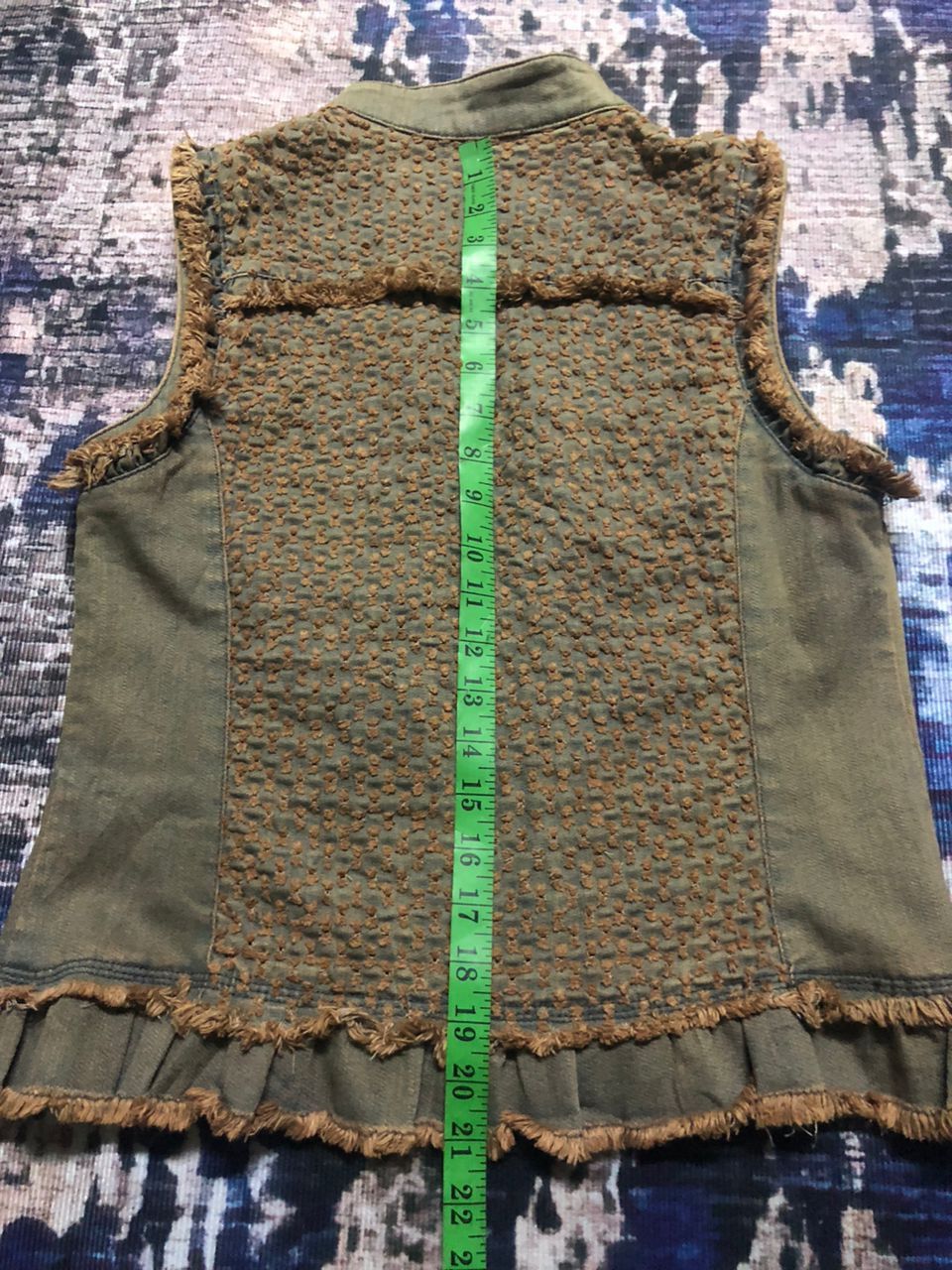 If Six Was Nine Rare Conrad Soft Denim Sleeveless Seditioneris Styles Size S / US 4 / IT 40 - 16 Thumbnail