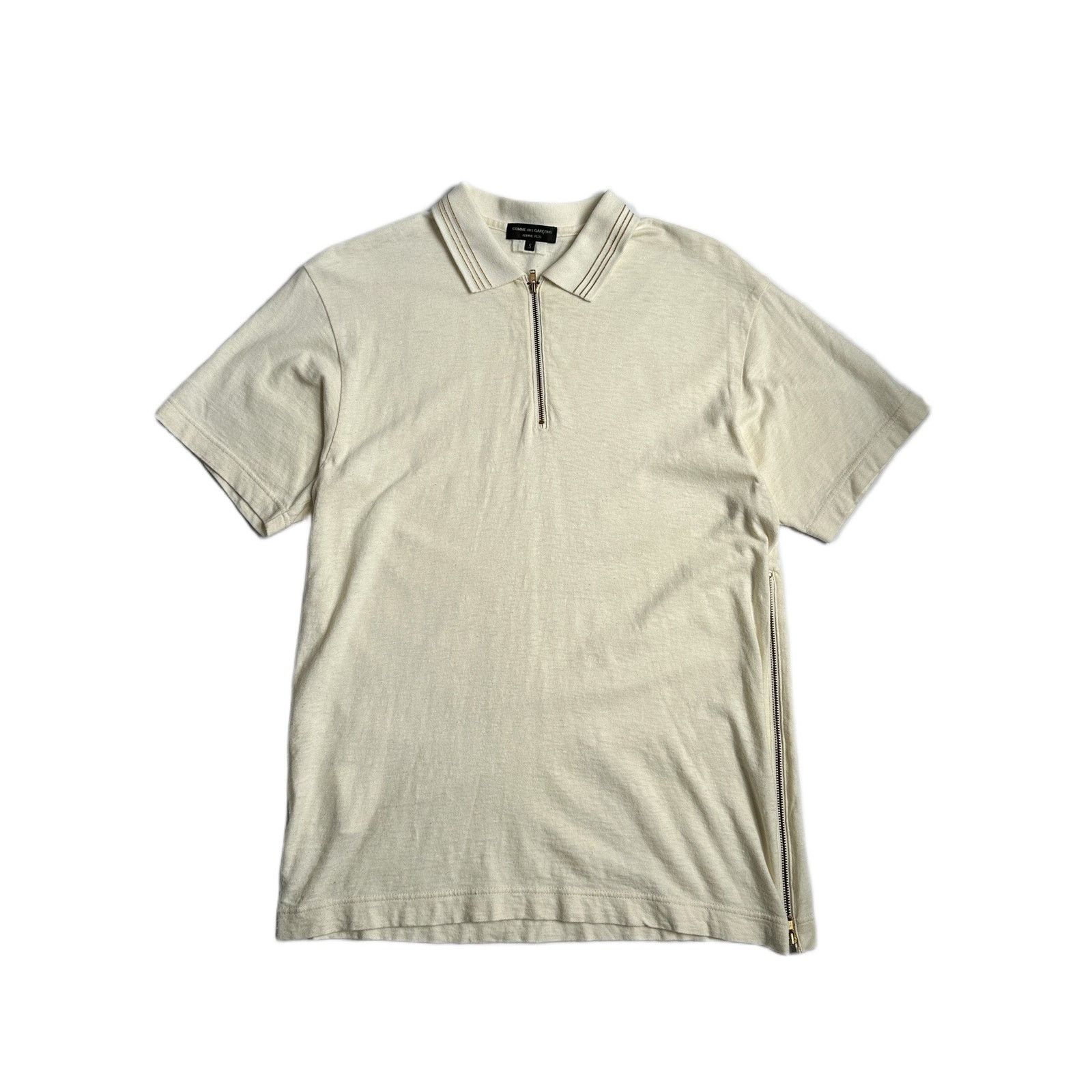 Comme des Garcons Comme des Garcons Homme Plus AD 2006 Zipper Polo Size US S / EU 44-46 / 1 - 1 Thumbnail
