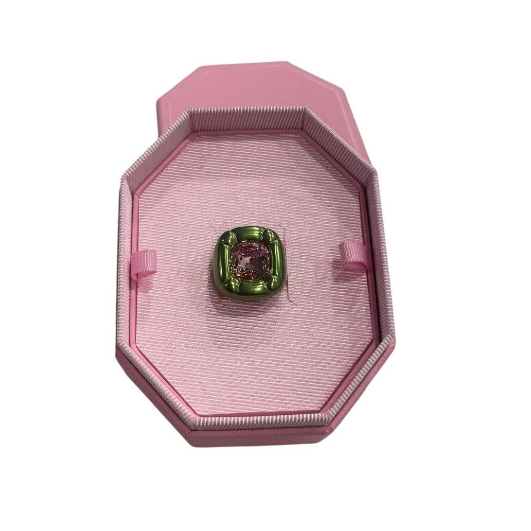 Swarovski Swarovski Dulcis Cocktail Ring sizen 50 / 5 Green New Size ONE SIZE - 1 Thumbnail