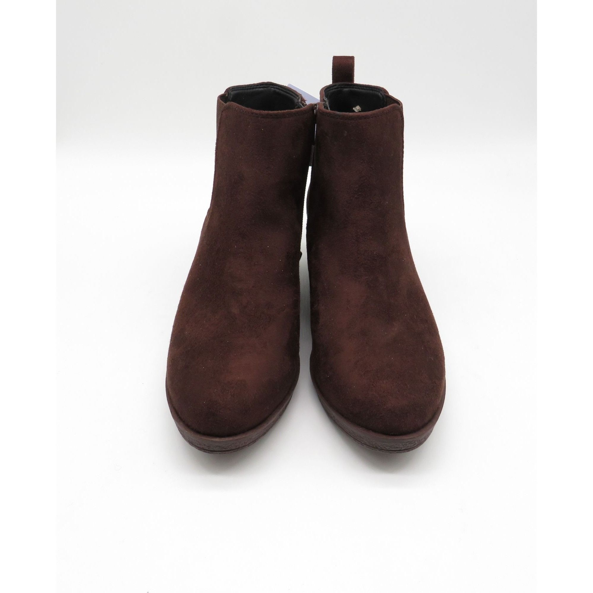 Other Aerosoles Women's Dark Brown Suede Wedge Ankle Boots 7M NEW Size US 7 / IT 37 - 2 Thumbnail