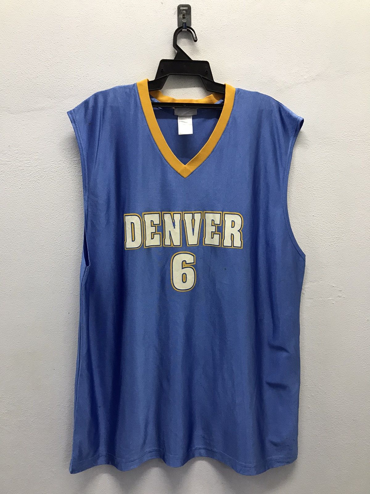 NBA × Vintage Vintage NBA Denver Martin 6 Sleeveless Jerseys Size US XXL / EU 58 / 5 - 1 Thumbnail