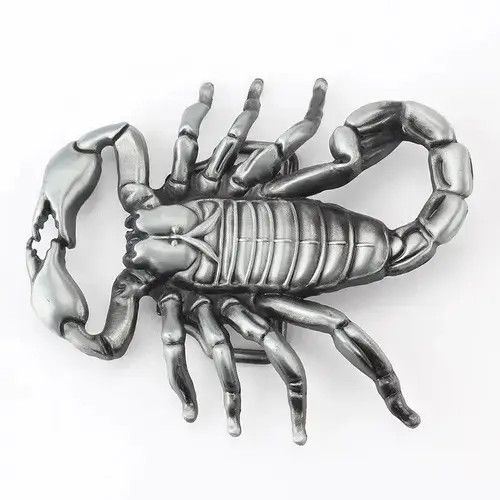 VIBE Silver Scorpion belt buckle (no belt ) Size ONE SIZE - 1 Thumbnail