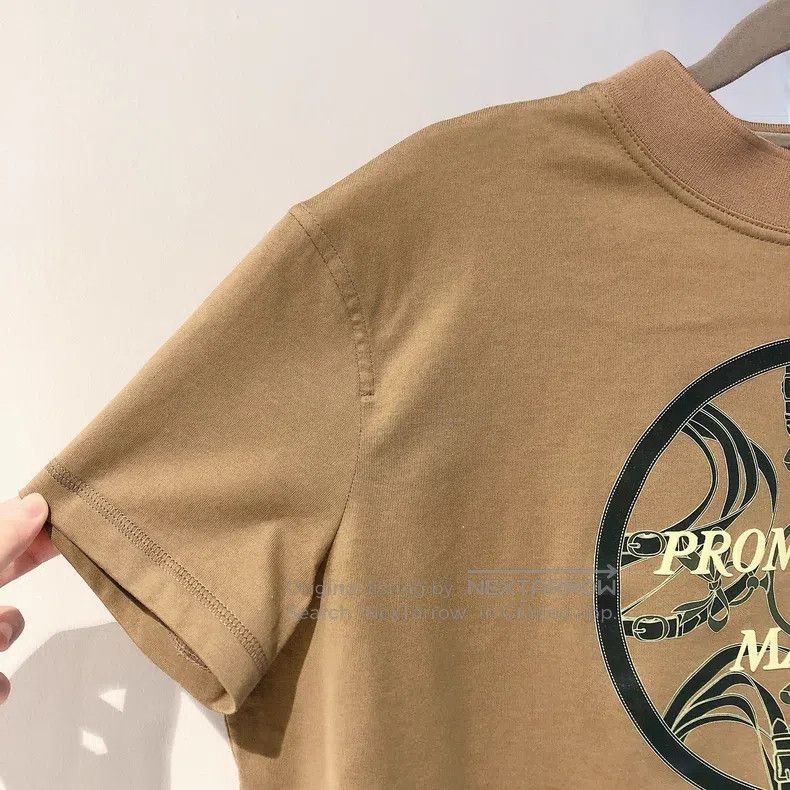 Hermes Hermes Small Collar Stamped Short Sleeve T-Shirt Size XXS / US 00 / IT 34 - 4 Thumbnail