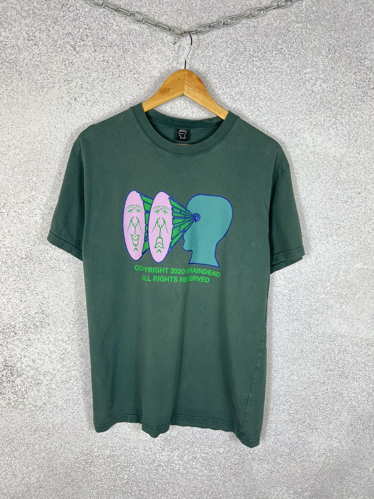Brain Dead Brain Dead Logo Tee Size US S / EU 44-46 / 1 - 1 Thumbnail