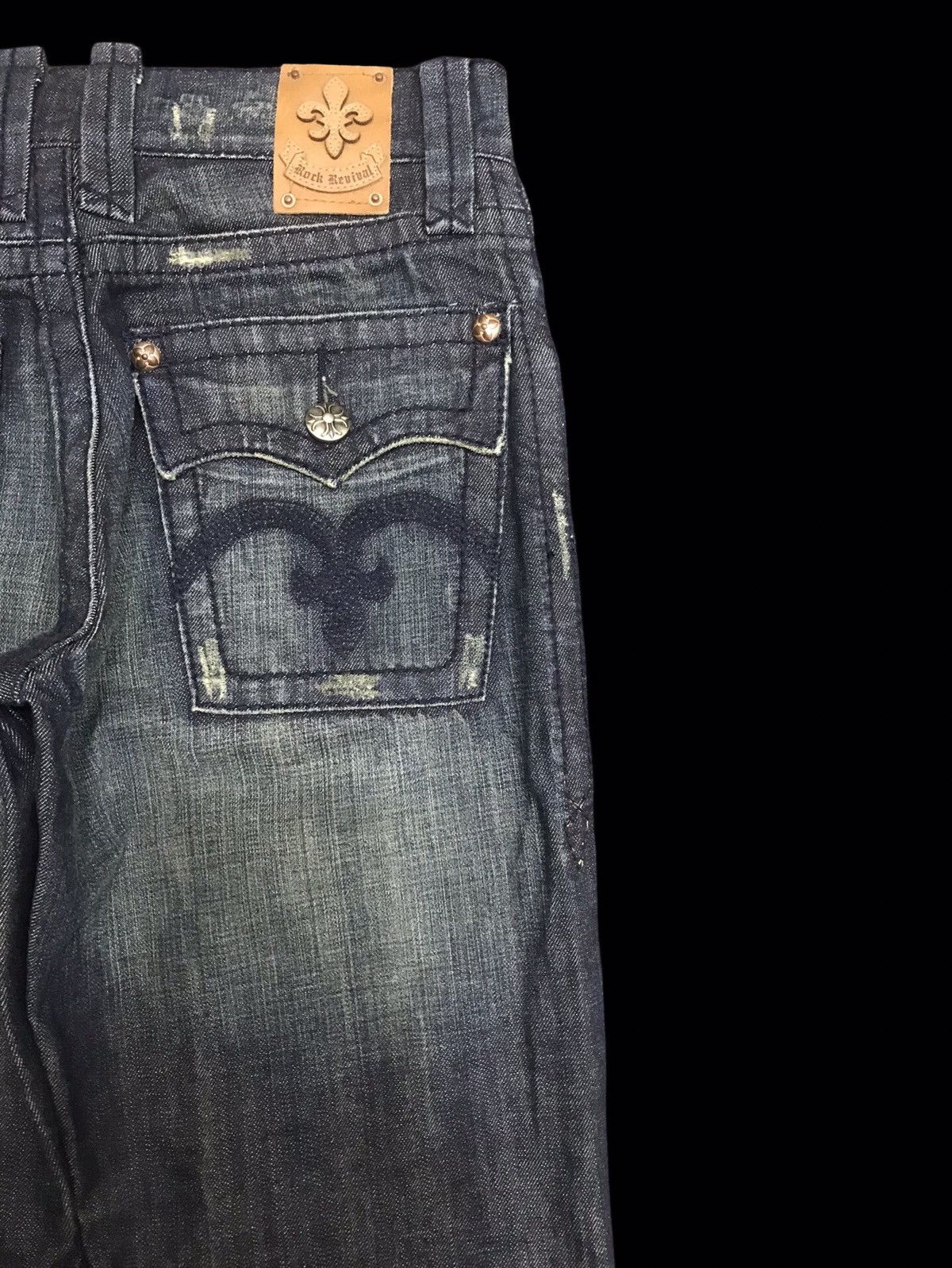 Rock Revival 💥FLARE💥ROCK REVIVAL CRASH STYLE FLARE DENIM F328 Size US 30 / EU 46 - 10 Thumbnail