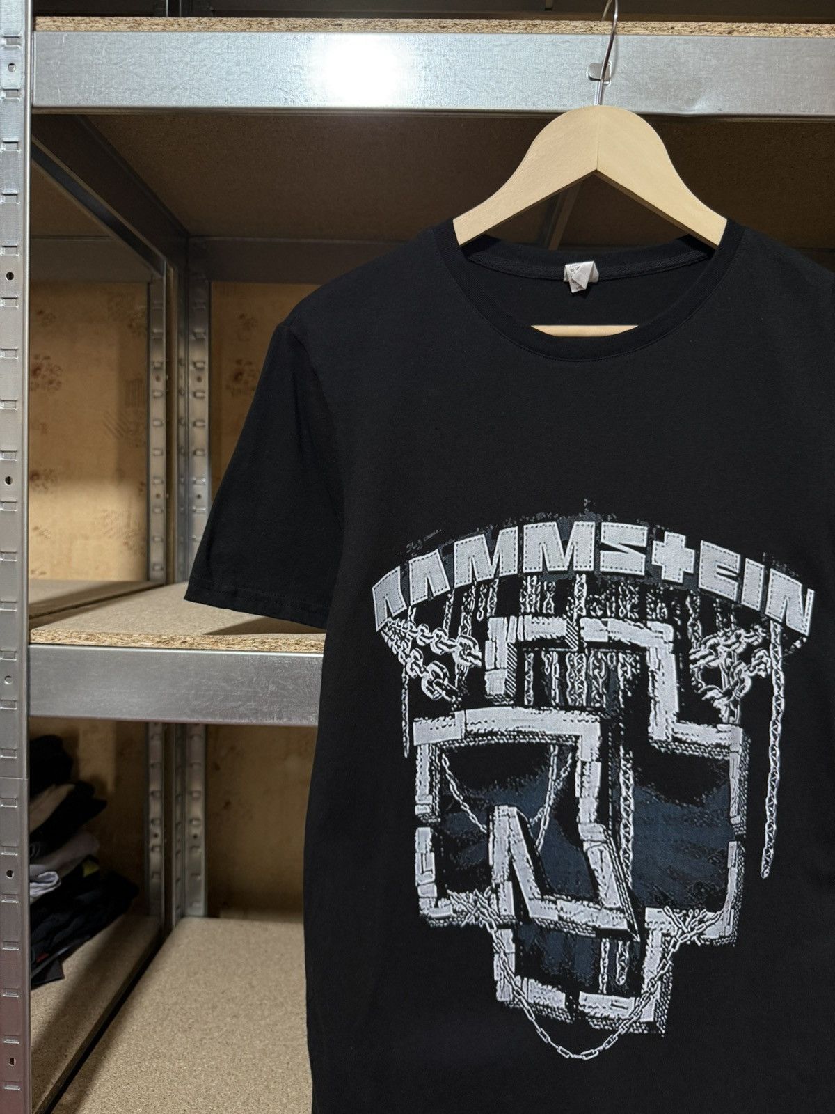 Band Tees × Vintage Vintage 2000’s Rammstein T-Shirt Rare Retro Hype Y2K Size US S / EU 44-46 / 1 - 3 Thumbnail