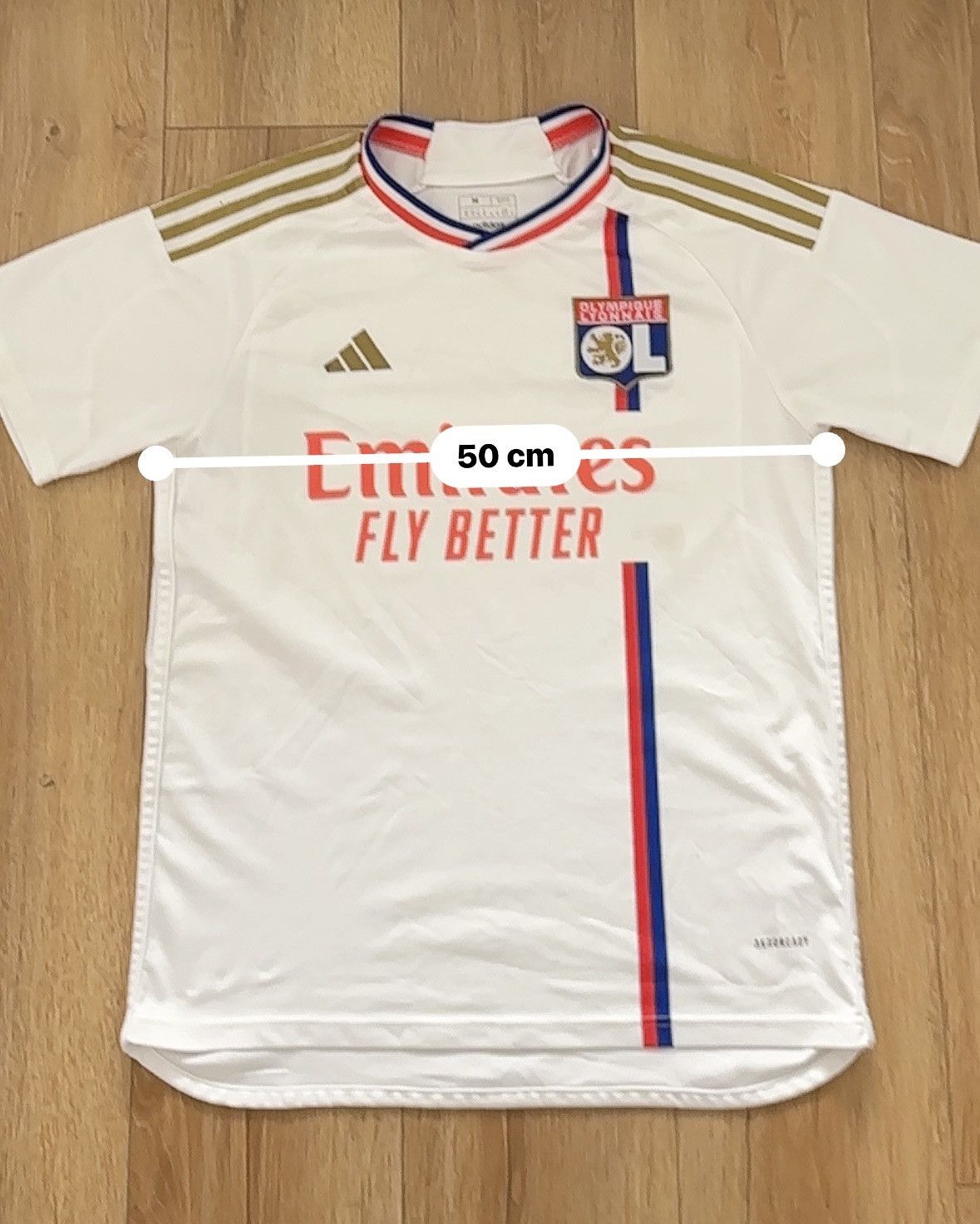 Adidas Adidas Olympique Lyon Home Jersey 22/23 Size US M / EU 48-50 / 2 - 7 Thumbnail