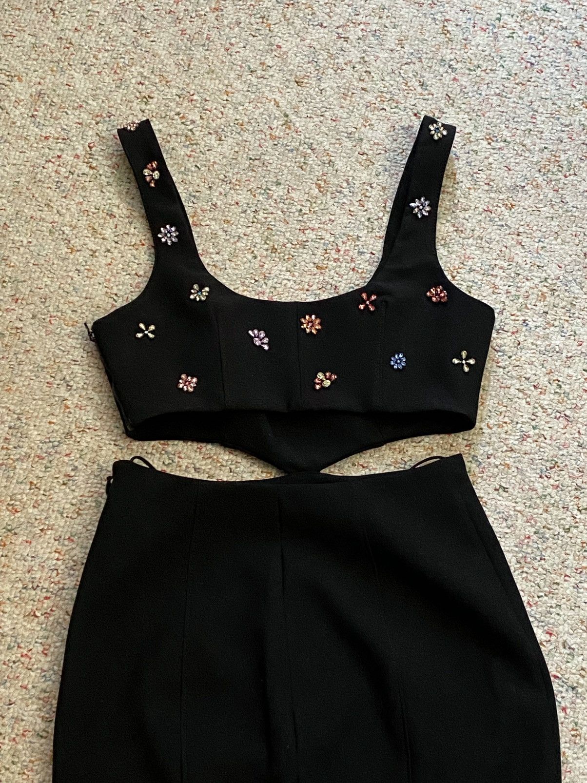 Cinq a Sept CINQ À SEPT Embellished Cutout Dress size 0 Size XS / US 0-2 / IT 36-38 - 10 Thumbnail