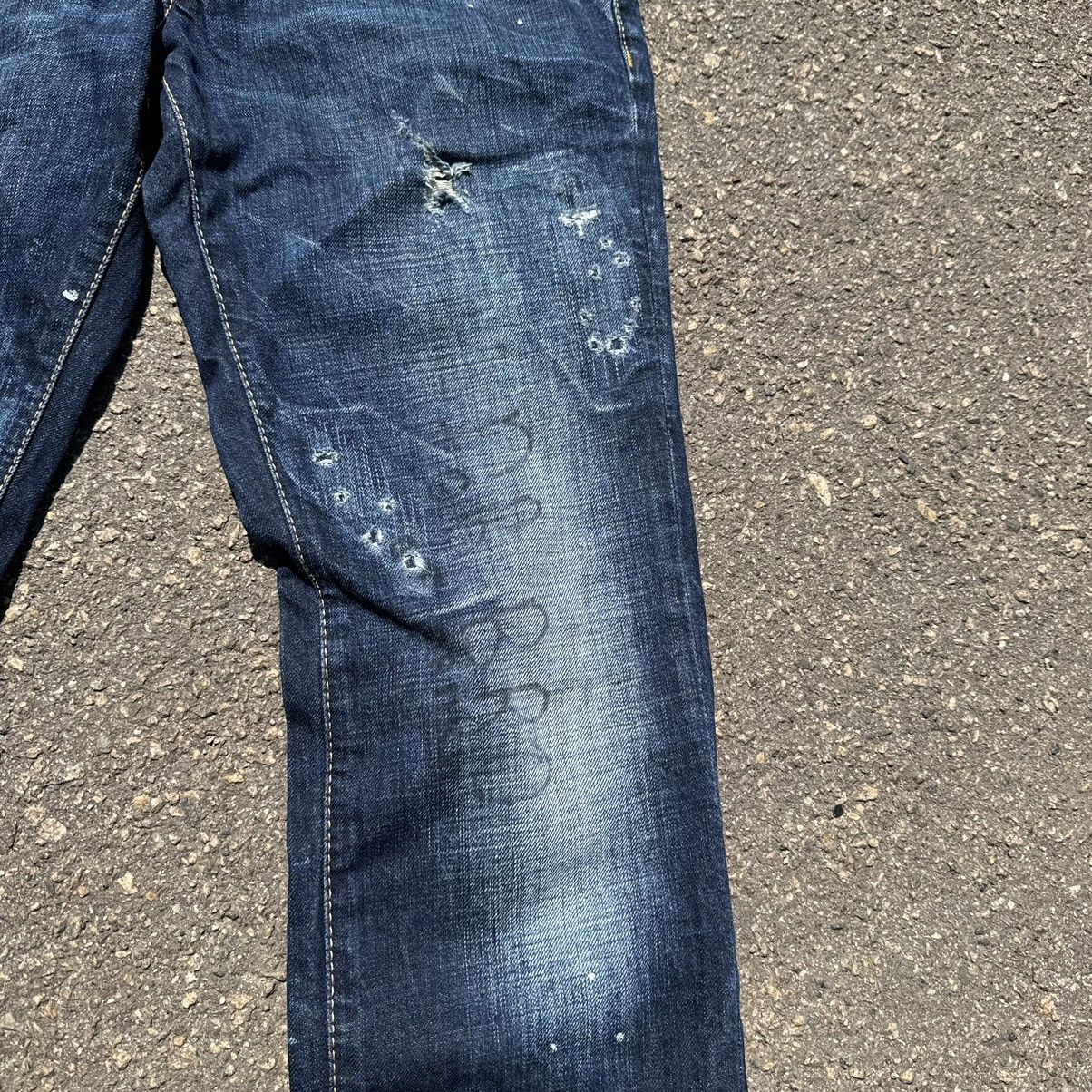 Dsquared2 × Vintage vintage dsquared2 jeans distressed rap y2k Size US 32 / EU 48 - 7 Thumbnail