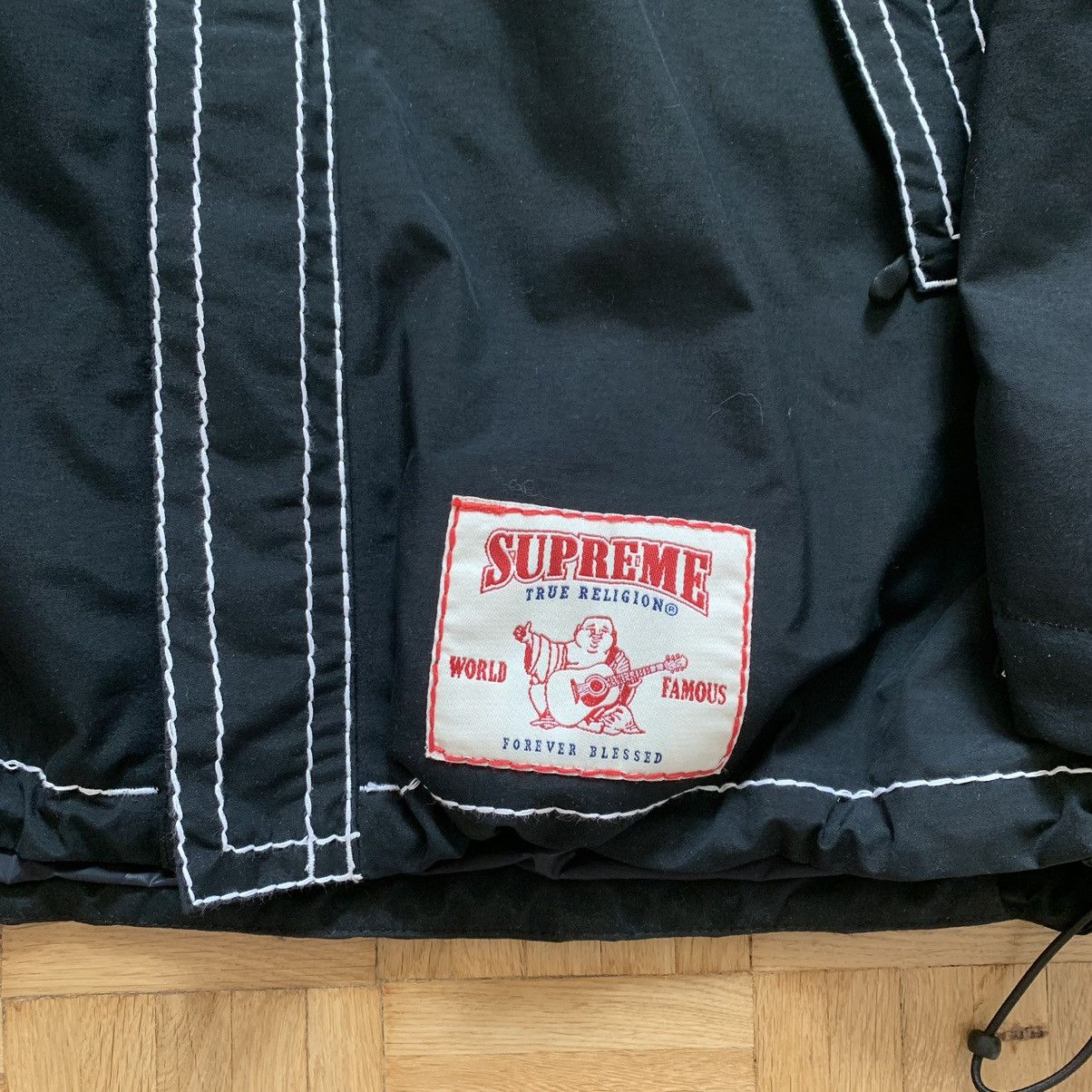 Supreme Supreme True Religion Gore-tex Shell Jacket black XL | Grailed