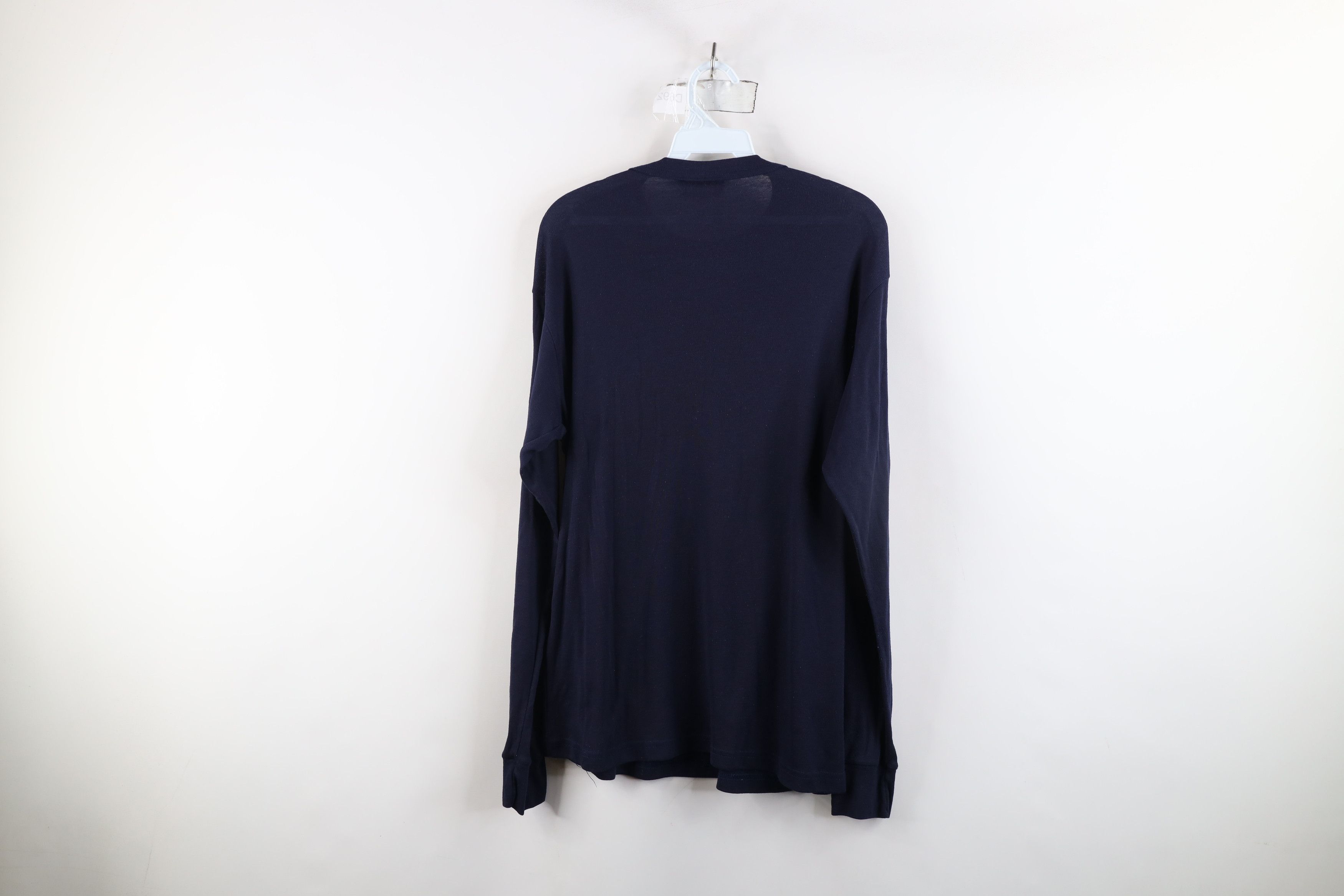 Vintage Vintage 90s Streetwear Ribbed Knit Long Sleeve T-Shirt US Size US XL / EU 56 / 4 - 9 Thumbnail