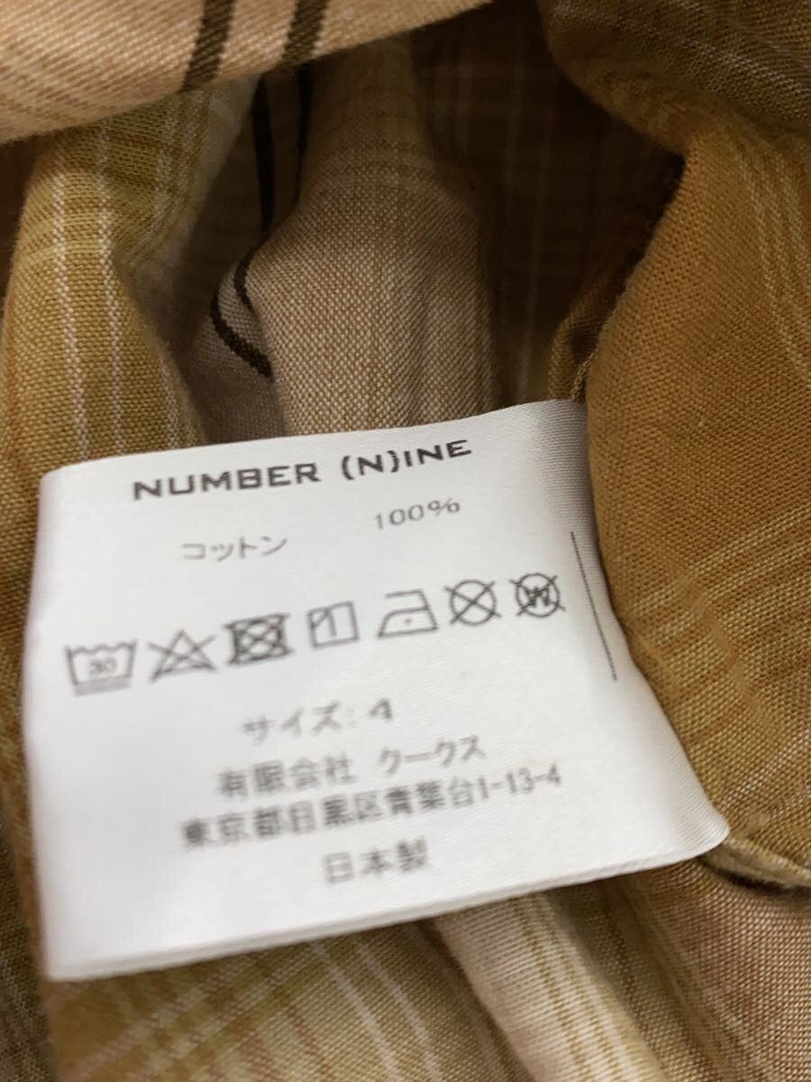 Number (N)ine Plaid Western Button Shirt Size US XL / EU 56 / 4 - 5 Thumbnail