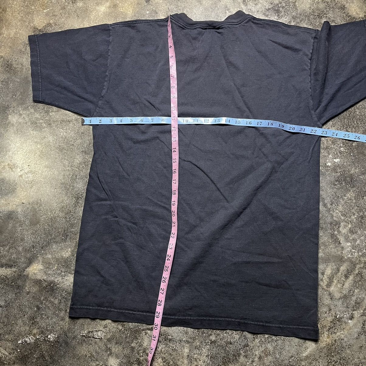 Vintage vintage blank black distressed tshirt Size US XL / EU 56 / 4 - 6 Thumbnail