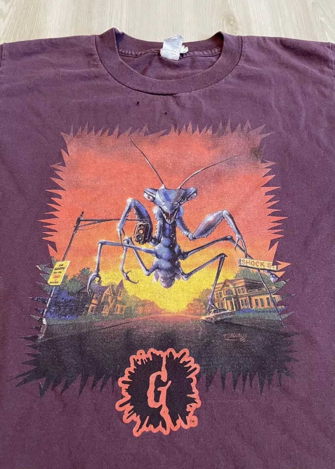 Hypebeast × Vintage Vintage 90s Goosebumps A Shock on Shocker Street Youth XL Size US XS / EU 42 / 0 - 2 Thumbnail