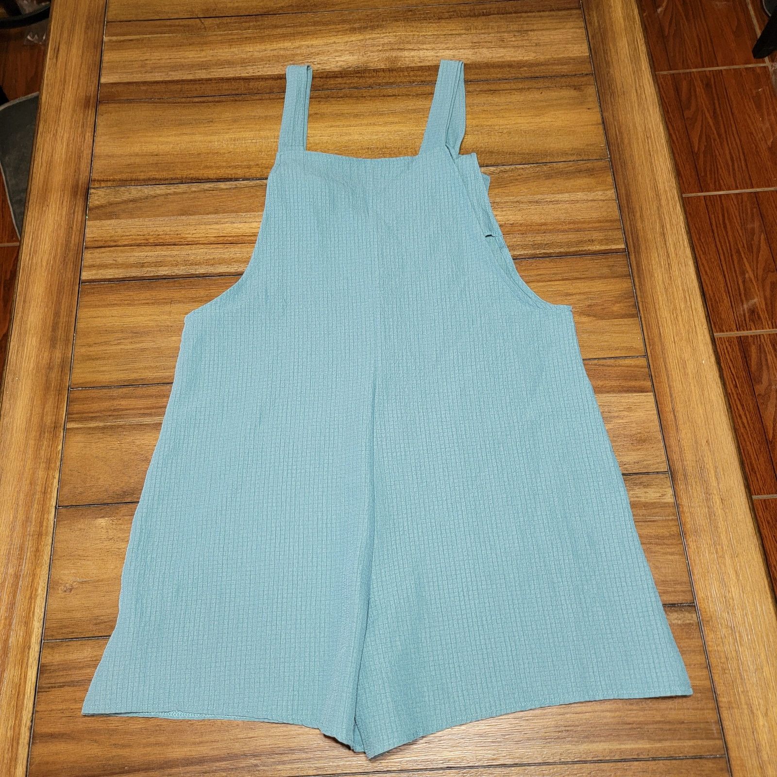Other Emery Rose Teal Tie Shorts Jumpsuit - Size Large Size 38" / US 16 / IT 52 - 3 Thumbnail