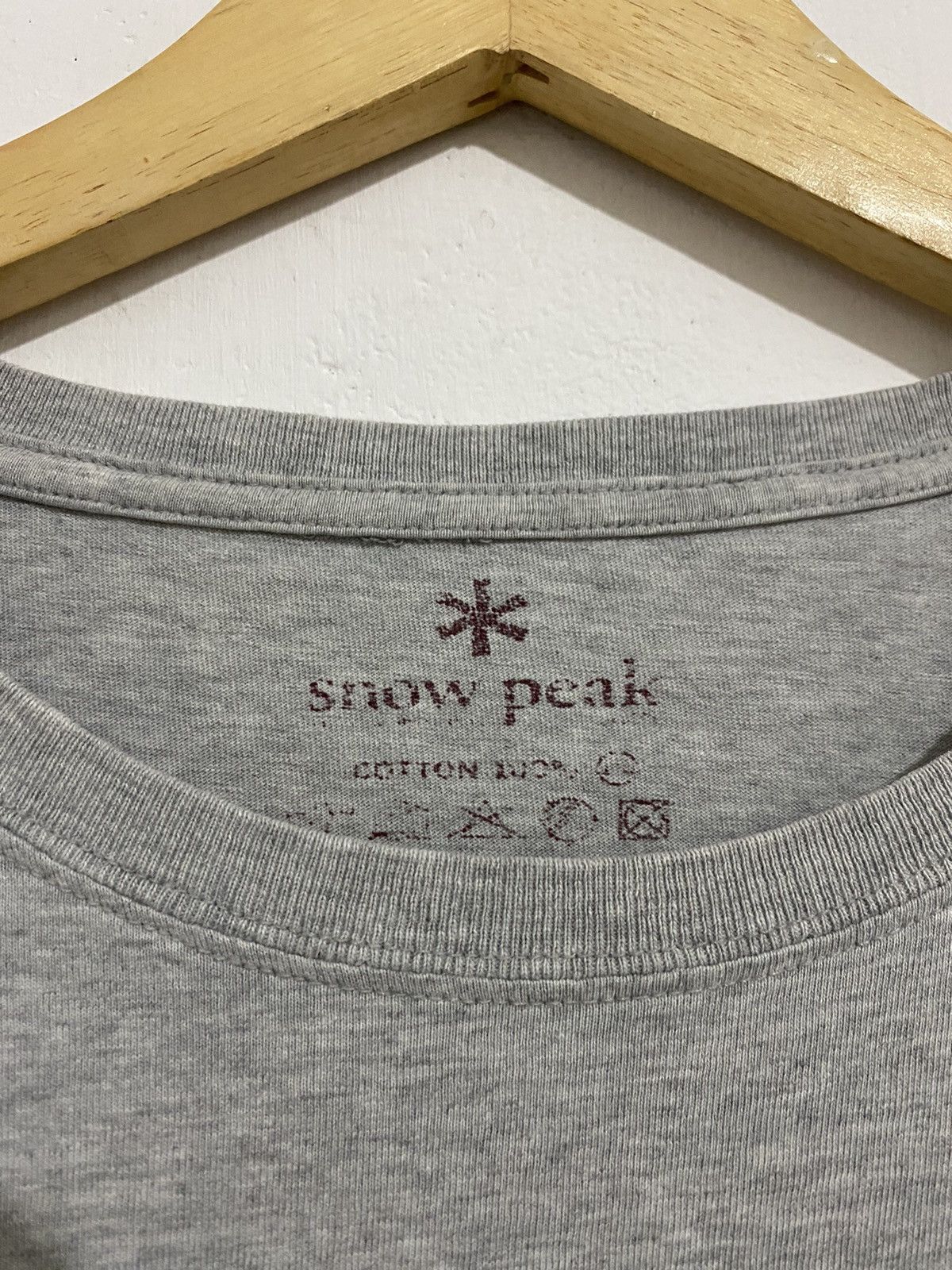 Japanese Brand Snow peak logo longsleeve Size US L / EU 52-54 / 3 - 7 Thumbnail