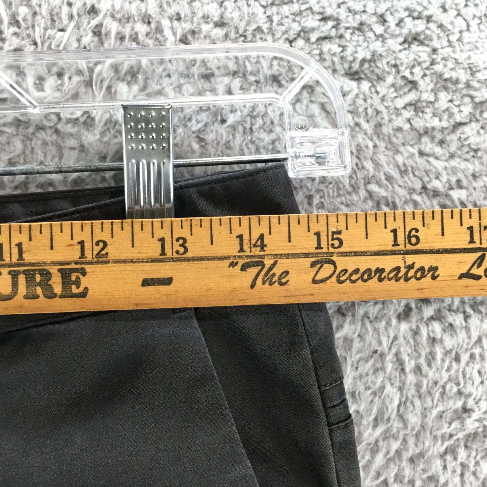 Calvin Klein Calvin Klein Dress Pants Women's 4 Grey Mid Rise Bootcut Pockets Slit Flat Front Regular Inseam 29 in Pants Size 27" / US 4 / IT 40 - 5 Thumbnail