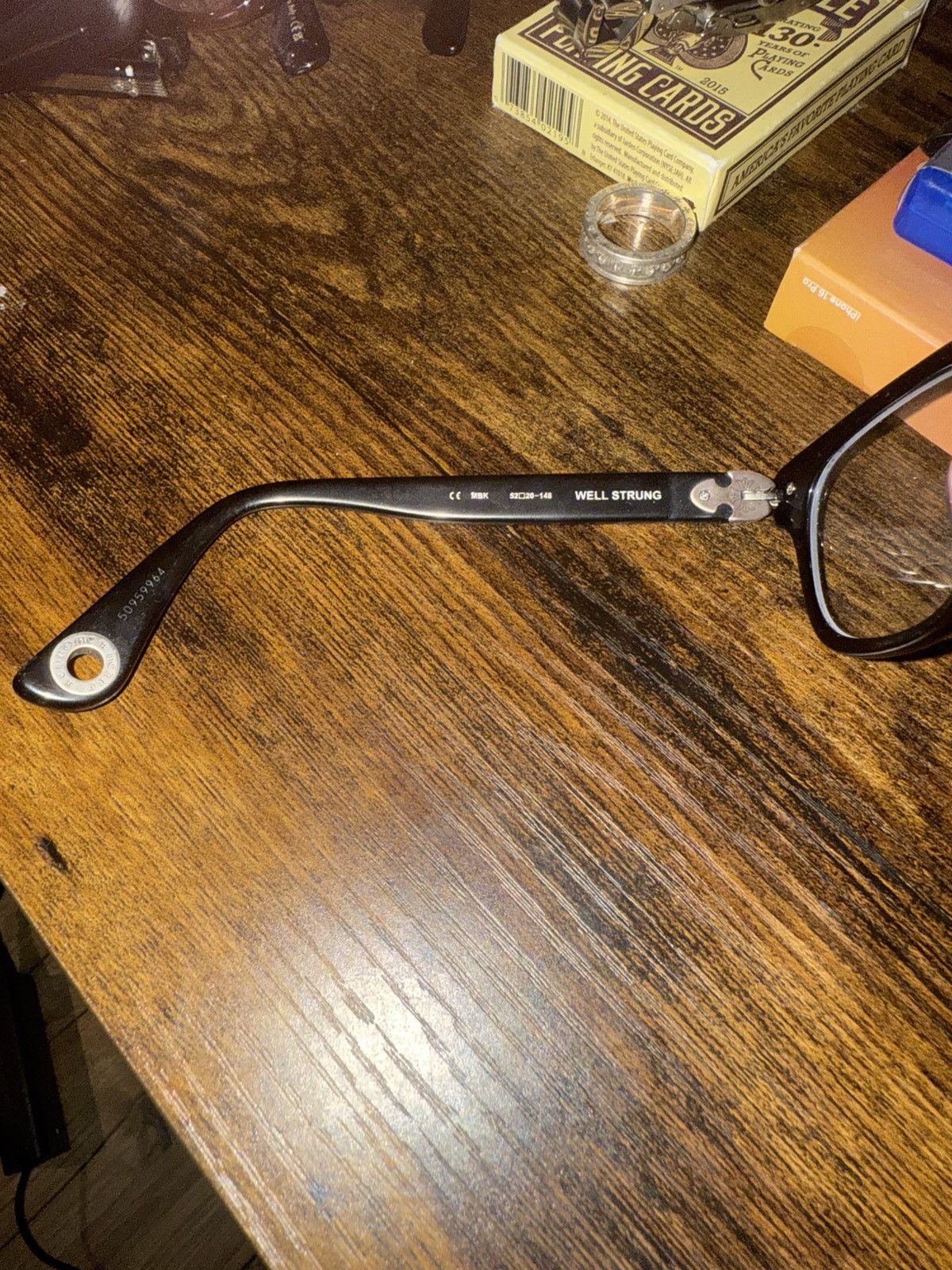 Chrome Hearts Chrome Hearts Well Strung Glasses Size ONE SIZE - 5 Thumbnail