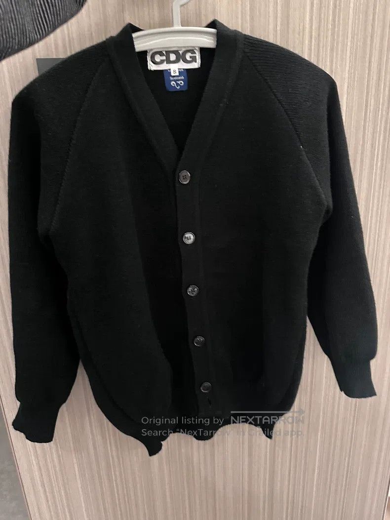 Comme des Garcons Comme Des Garcons 100% wool cardigan jacket Size S / US 4 / IT 40 - 1 Thumbnail