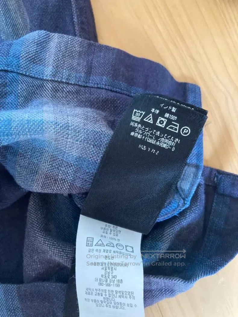 RRL Ralph Lauren RRL Ralph Lauren Blue checkered shirt Size US L / EU 52-54 / 3 - 4 Thumbnail