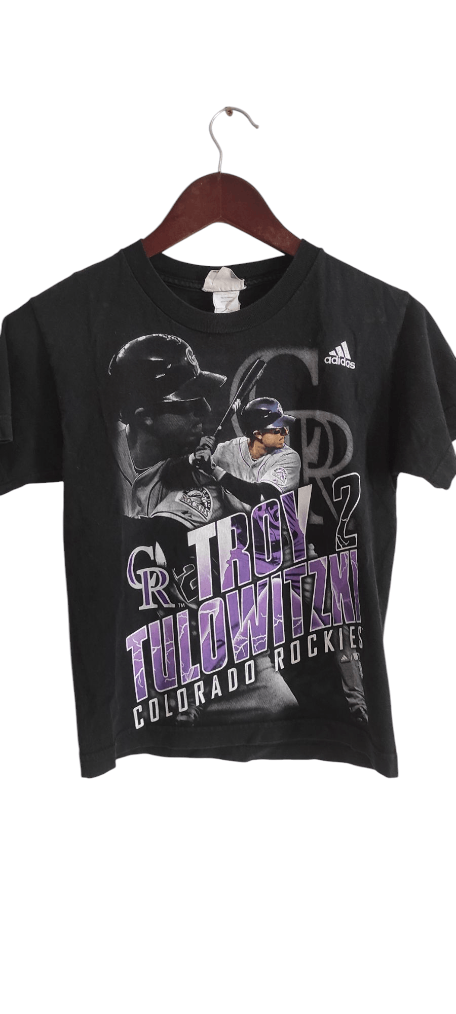 Adidas VTG Adidas Colorodo Rockies 1993 MLB T-shirt Size US S / EU 44-46 / 1 - 2 Thumbnail