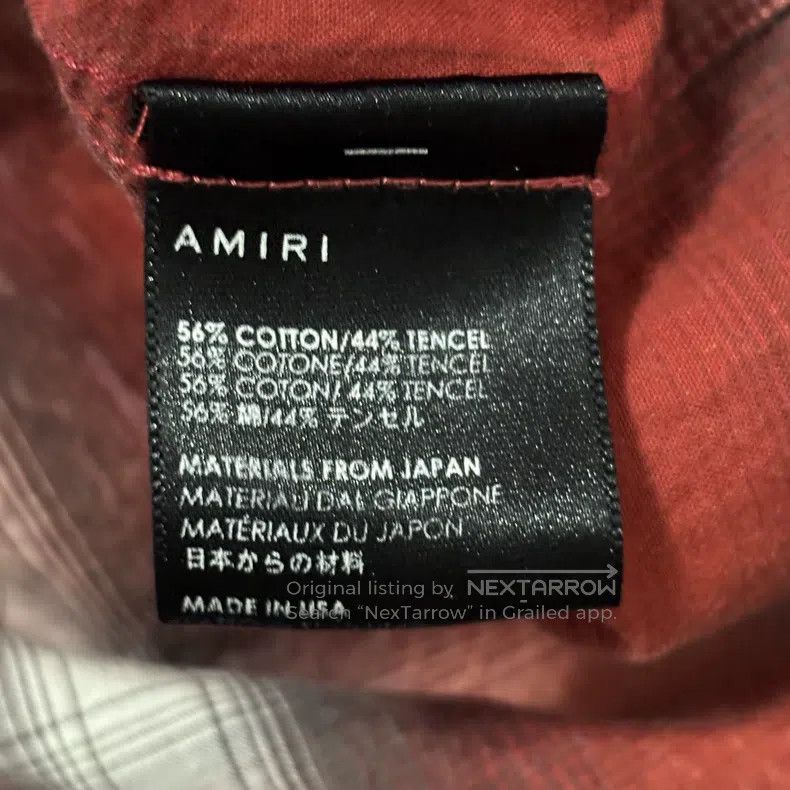 Amiri Amiri Spiked shirt Size US S / EU 44-46 / 1 - 4 Thumbnail