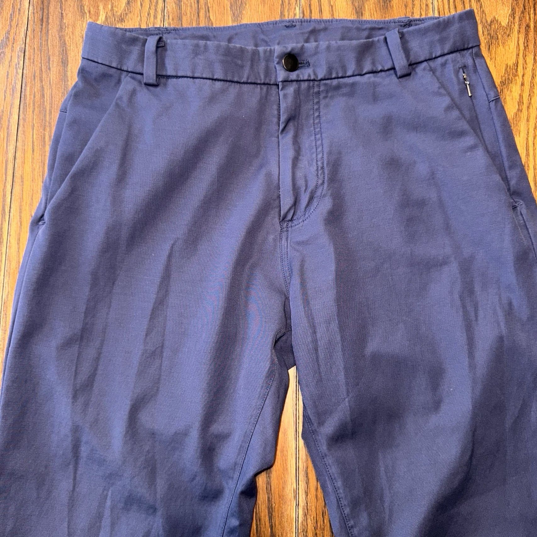 Lululemon Lululemon Men’s Navy Blue Pants 32x31 Stretch Zip Pockets Size US 32 / EU 48 - 3 Thumbnail