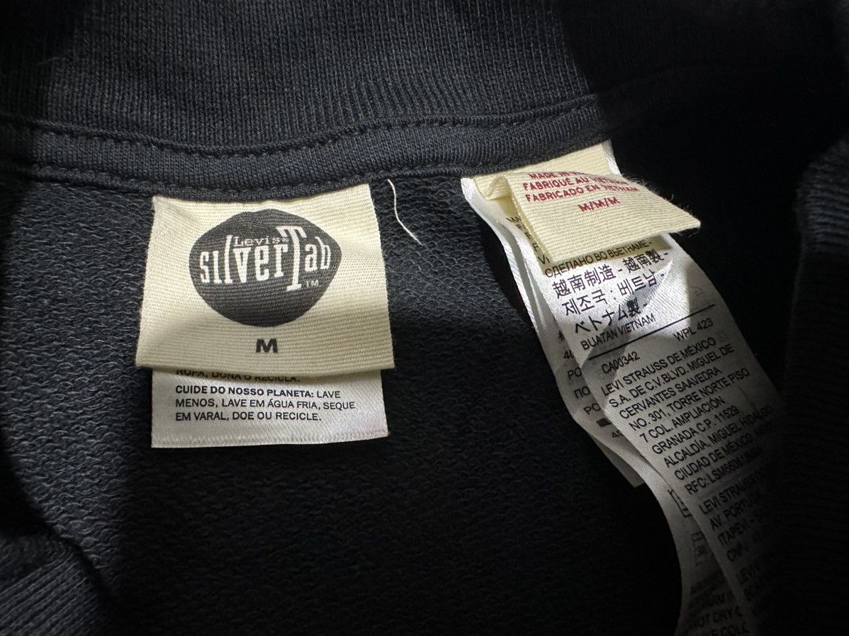 Levi's 🔥Y2K Levis Silvertab Cropped Sweatshirt Size US M / EU 48-50 / 2 - 4 Thumbnail