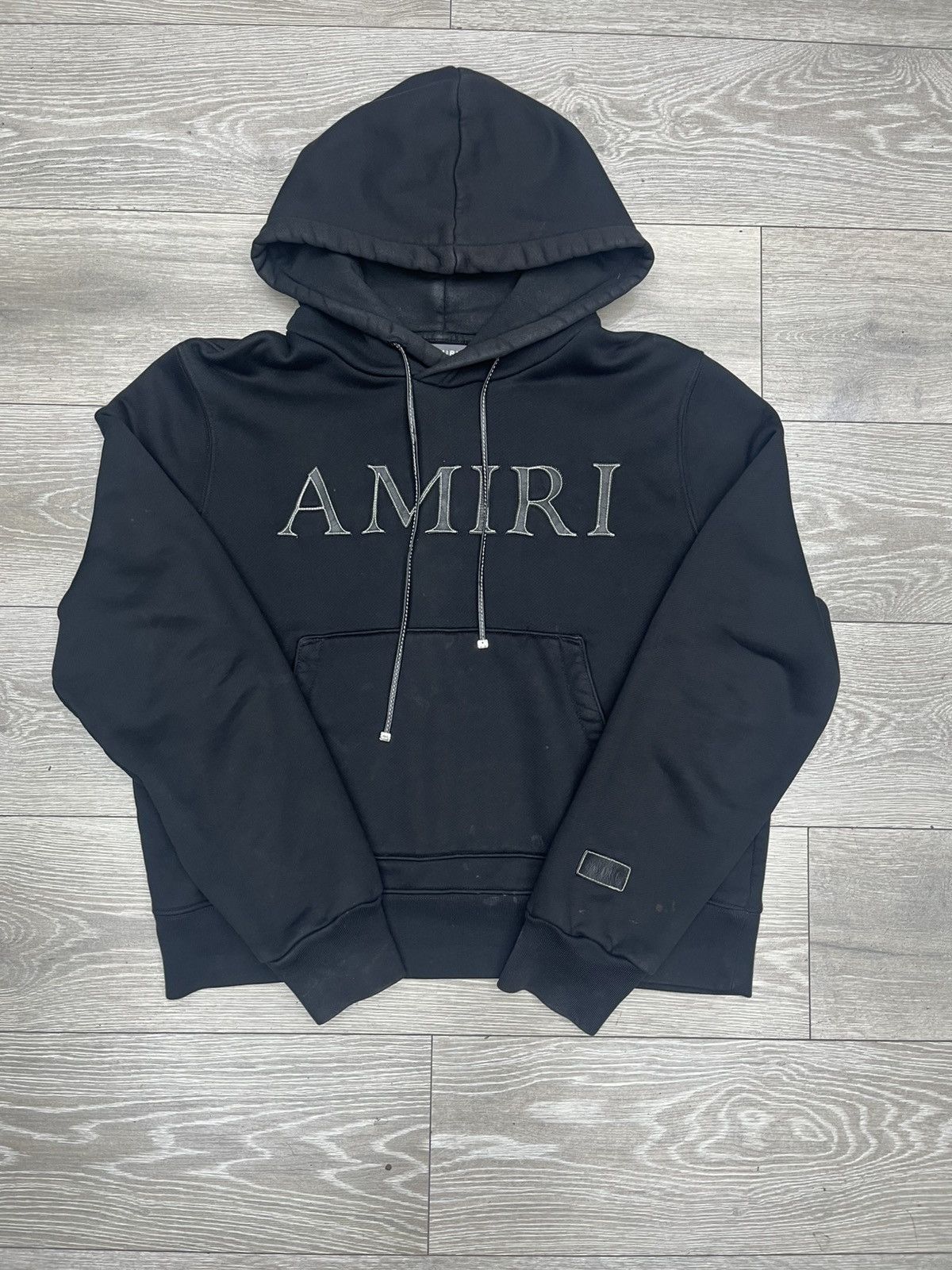 Amiri Amiri Stitch Logo Hoodie Size US M / EU 48-50 / 2 - 1 Thumbnail