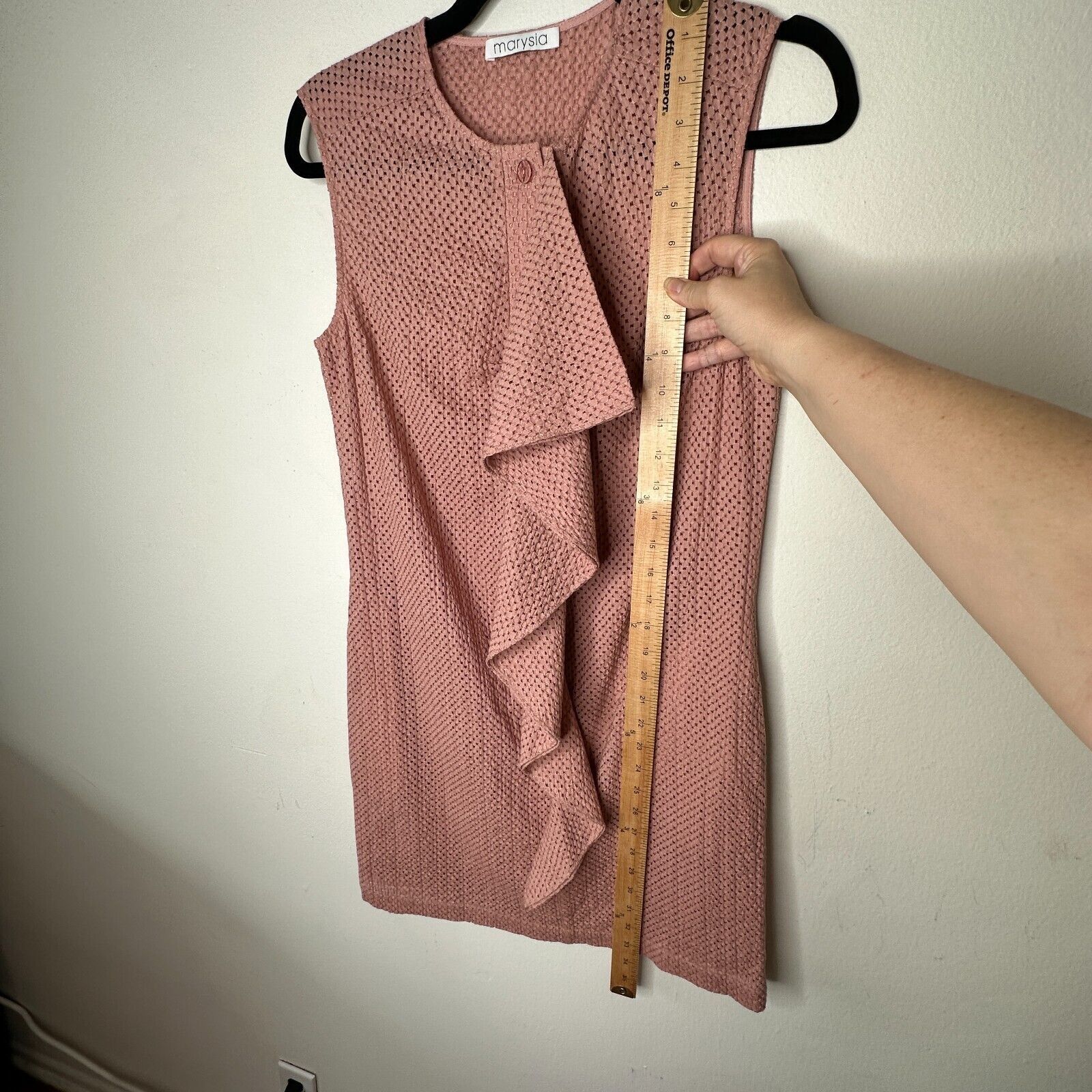 Other Marysia Mauve Crystal Cove Eyelet Button Ruffle Mini XS Size XS / US 0-2 / IT 36-38 - 9 Thumbnail