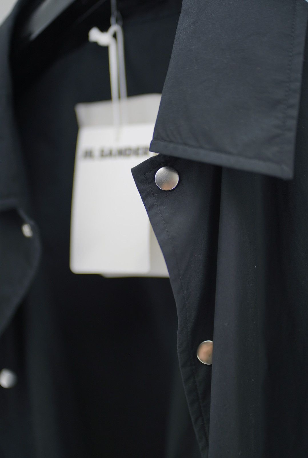Jil Sander Logo Graphic Cotton Coach's Jacket Size US M / EU 48-50 / 2 - 4 Thumbnail