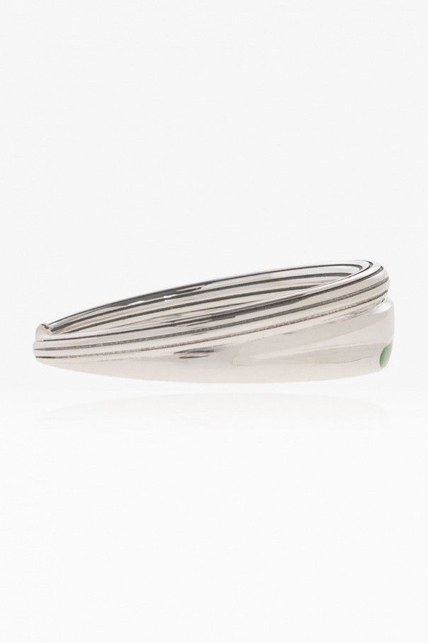Bottega Veneta o1n1vont1124 Size: S / Bracelet in Silver/Parakeet Size ONE SIZE - 2 Thumbnail