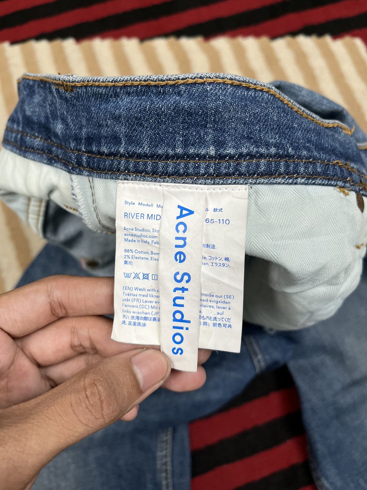 Acne Studios Acne Studios Bla Konst Denim Pants Size US 29 - 9 Thumbnail