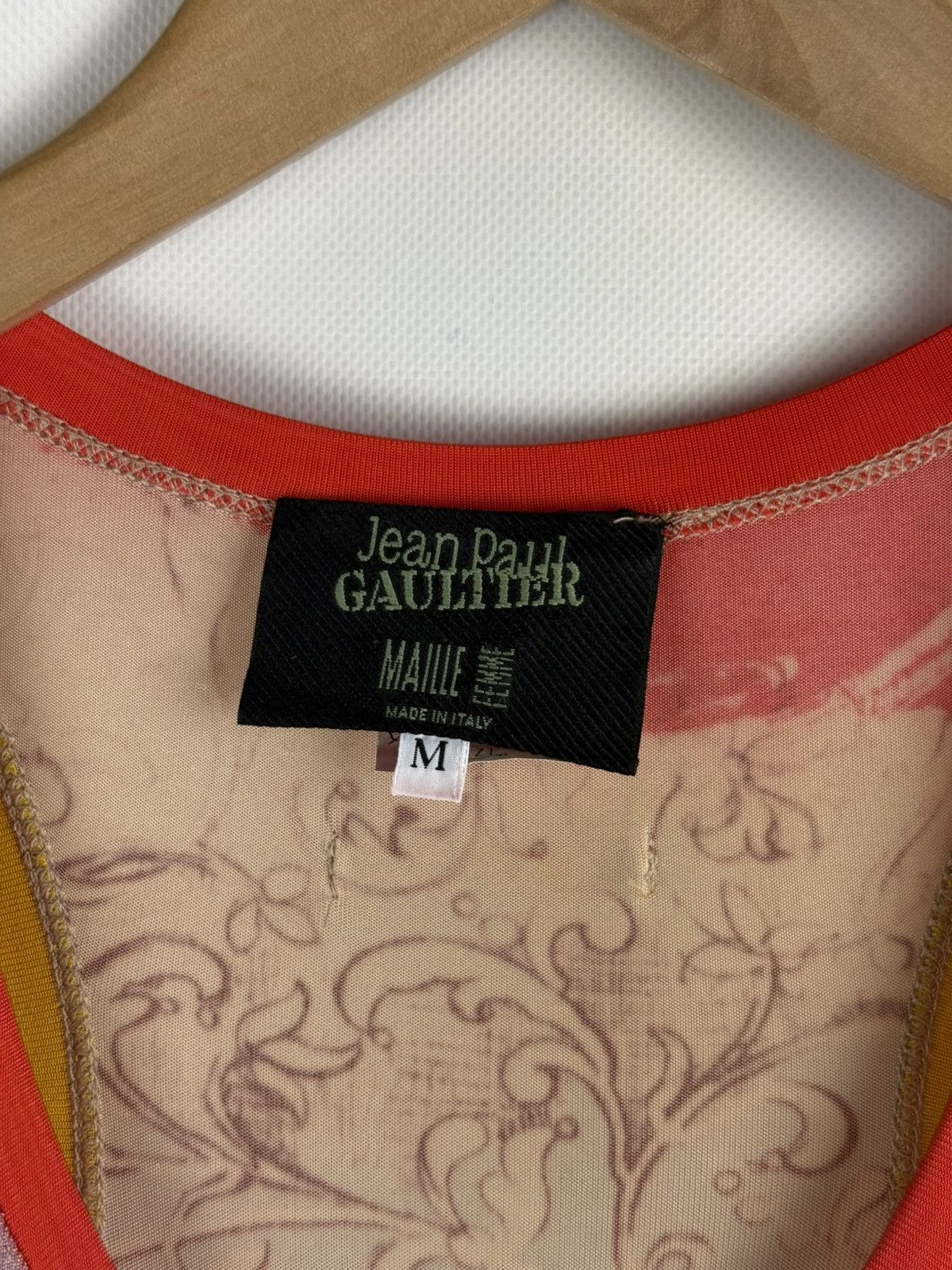Jean Paul Gaultier Jean Paul Gaultier Vintage 90s Patterned Bodycon Maxi Dress Size M / US 6-8 / IT 42-44 - 5 Thumbnail