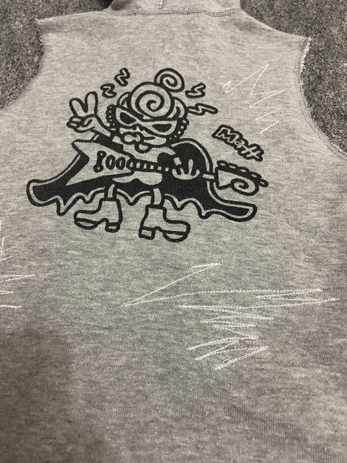 Hysteric Glamour × Japanese Brand hysteric glamor mini vest hoddie kinky rock Size US XXS / EU 40 - 3 Thumbnail