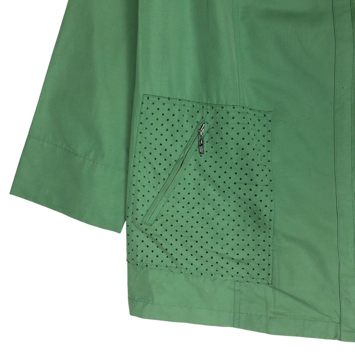 Designer Christian Aujard Liberte Zip Up Light Jacket Size L / US 10 / IT 46 - 4 Thumbnail