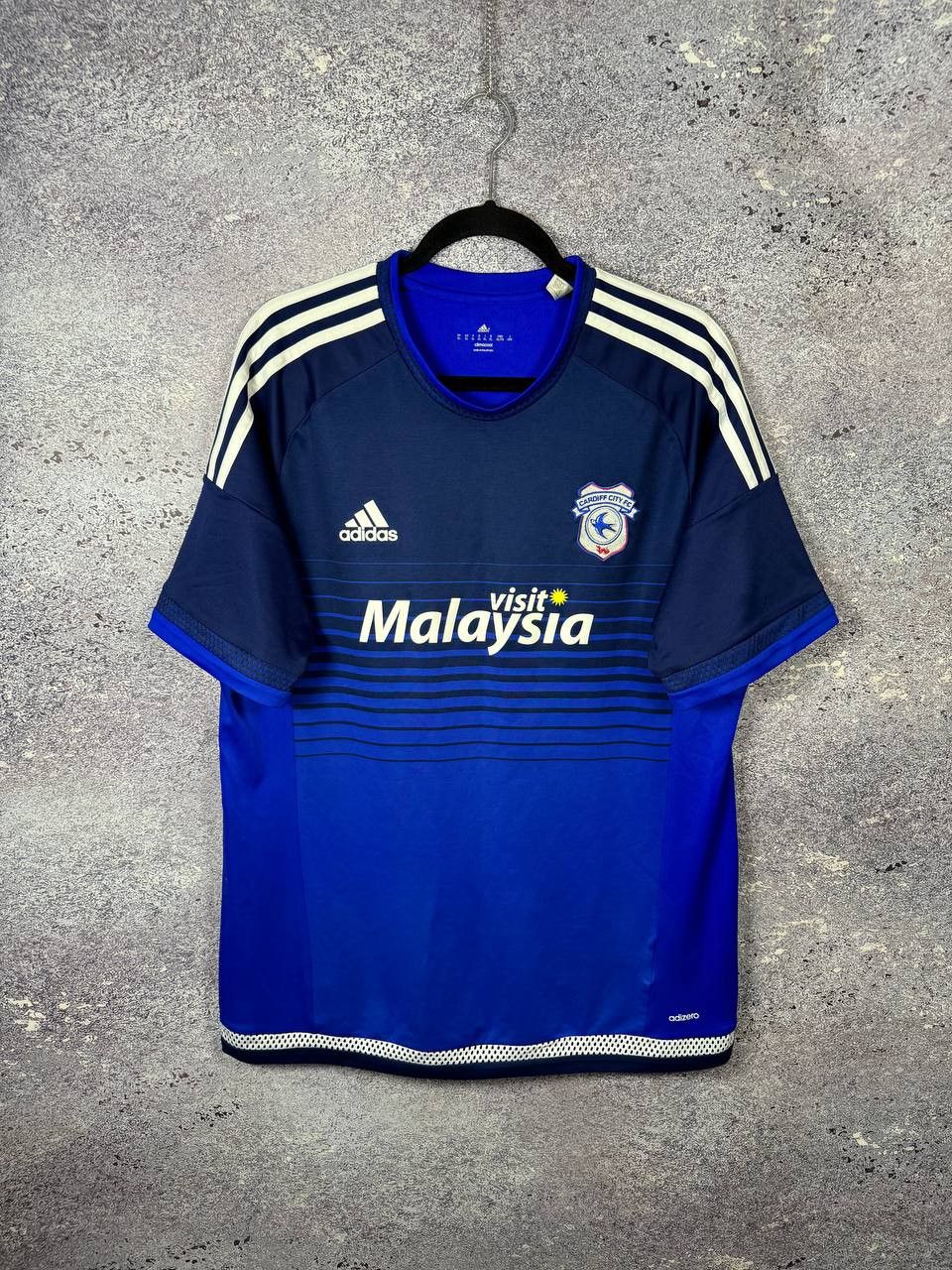 Adidas Vintage Cardiff City 2015/16 Adidas Soccer Jersey XL Size Size US XL / EU 56 / 4 - 1 Thumbnail