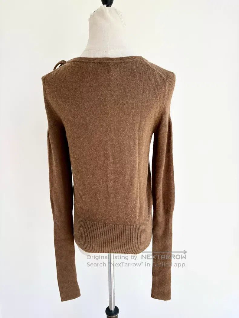 Vivienne Westwood Vivienne Westwood Brown Saturn Bow-Tie Knit Sweater Size M / US 6-8 / IT 42-44 - 5 Thumbnail