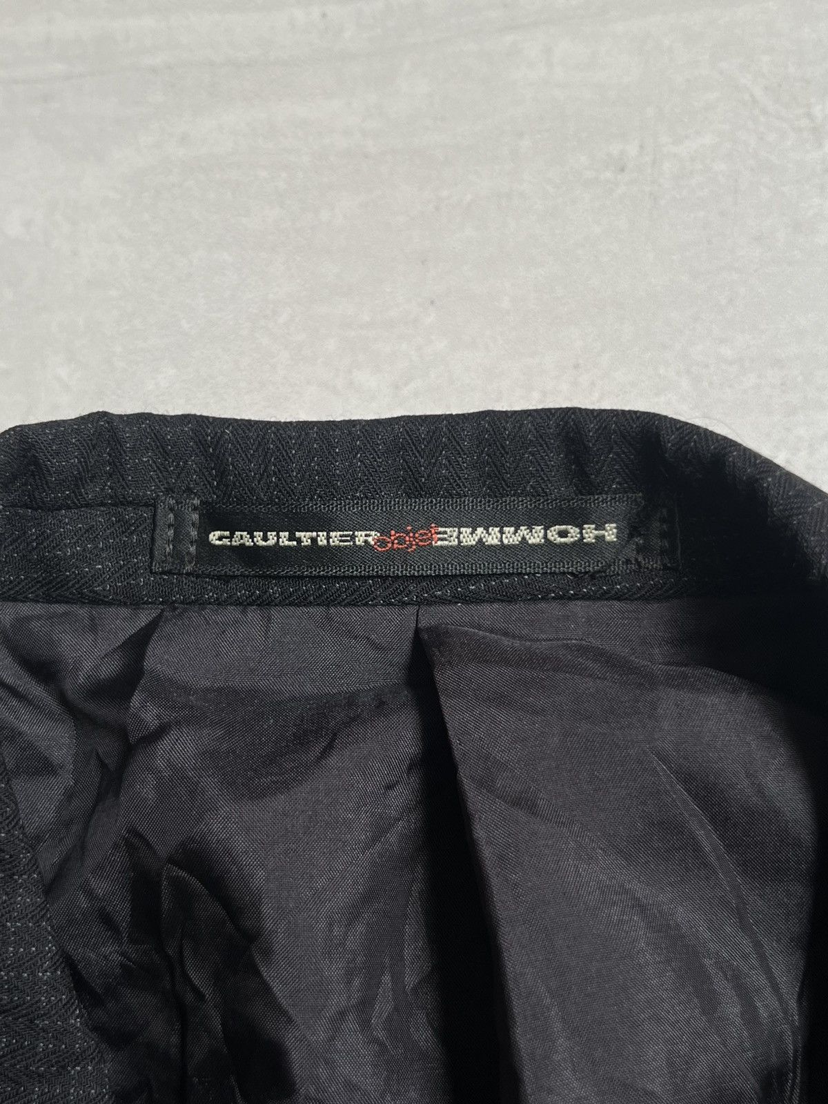 Gaultier Homme Objet Jean Paul Gaultier Homme Objet Striped Suit Jacket Size US M / EU 48-50 / 2 - 11 Thumbnail