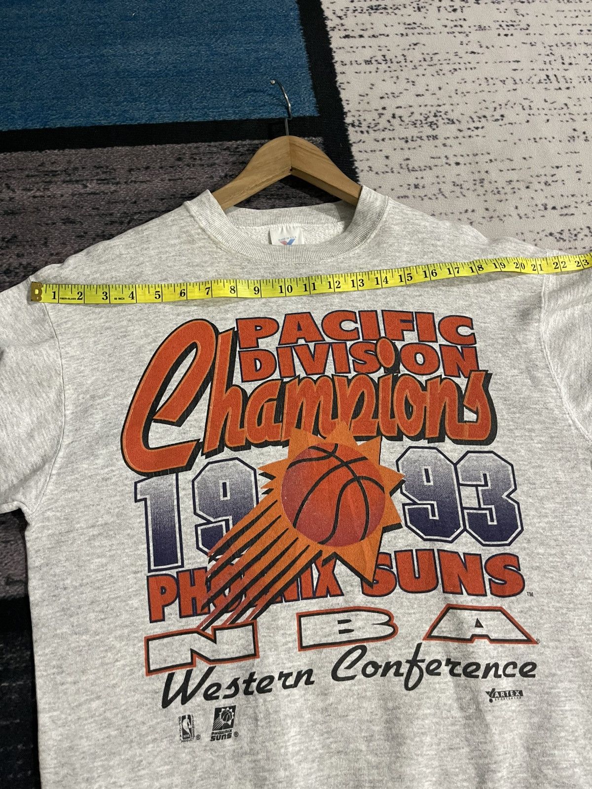 NBA Vintage 1993 Phoenix Suns NBA Pacific Division Champions Size US L / EU 52-54 / 3 - 16 Thumbnail