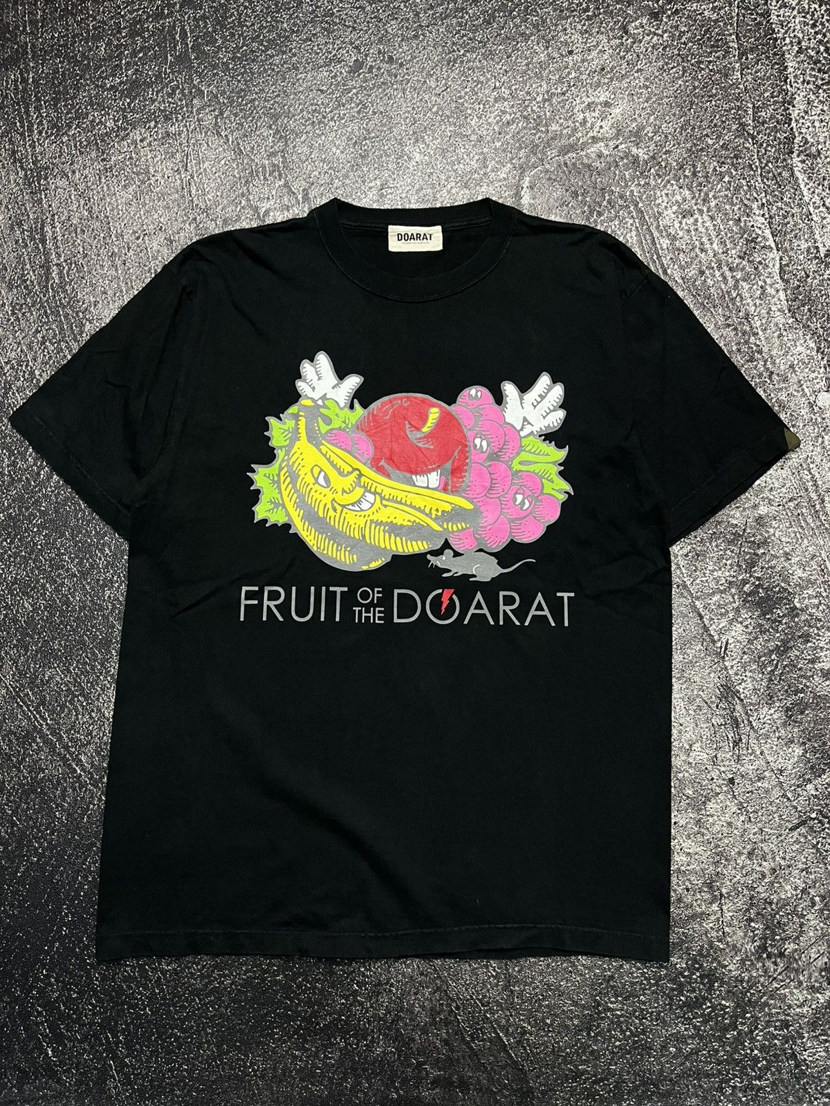Japanese Brand Fruit Of The Doarat Black T-Shirts Size US XL / EU 56 / 4 - 1 Thumbnail