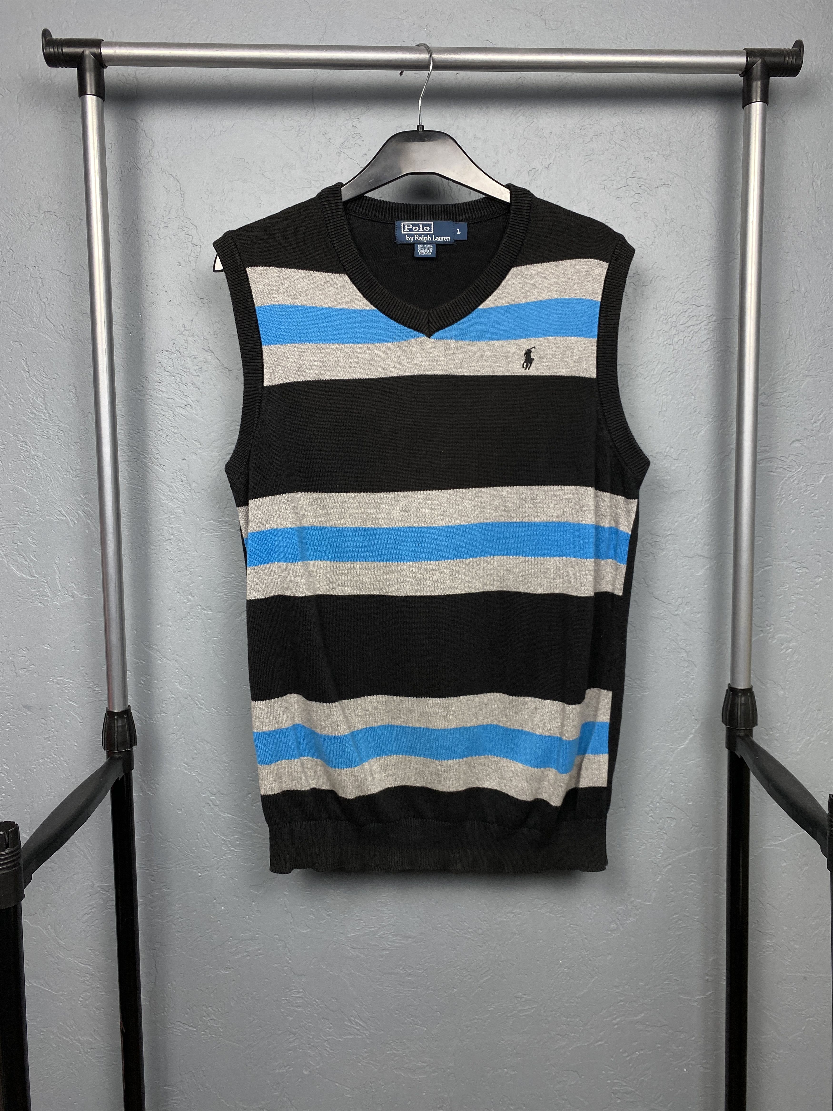 Polo Ralph Lauren Polo Ralph Lauren Vintage Mens Vest Sweater Jumper Size US L / EU 52-54 / 3 - 1 Thumbnail
