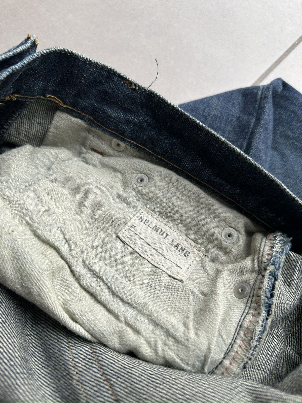 Helmut Lang 2000’s Helmut Lang indigo Italian cut jeans Size US 28 / EU 44 - 12 Thumbnail